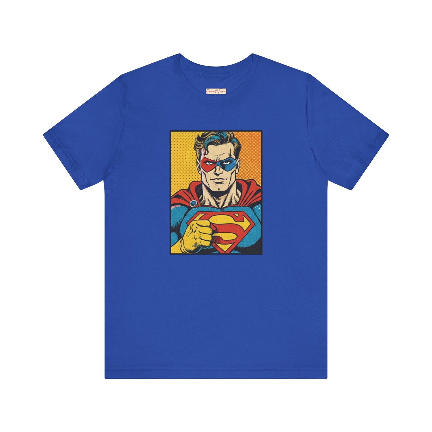 Retro Superhero Graphic Tee, Unisex T-Shirt, Fun Casual Wear, Comic Book Lover Gift, Birthday, Gift for Him/Her
