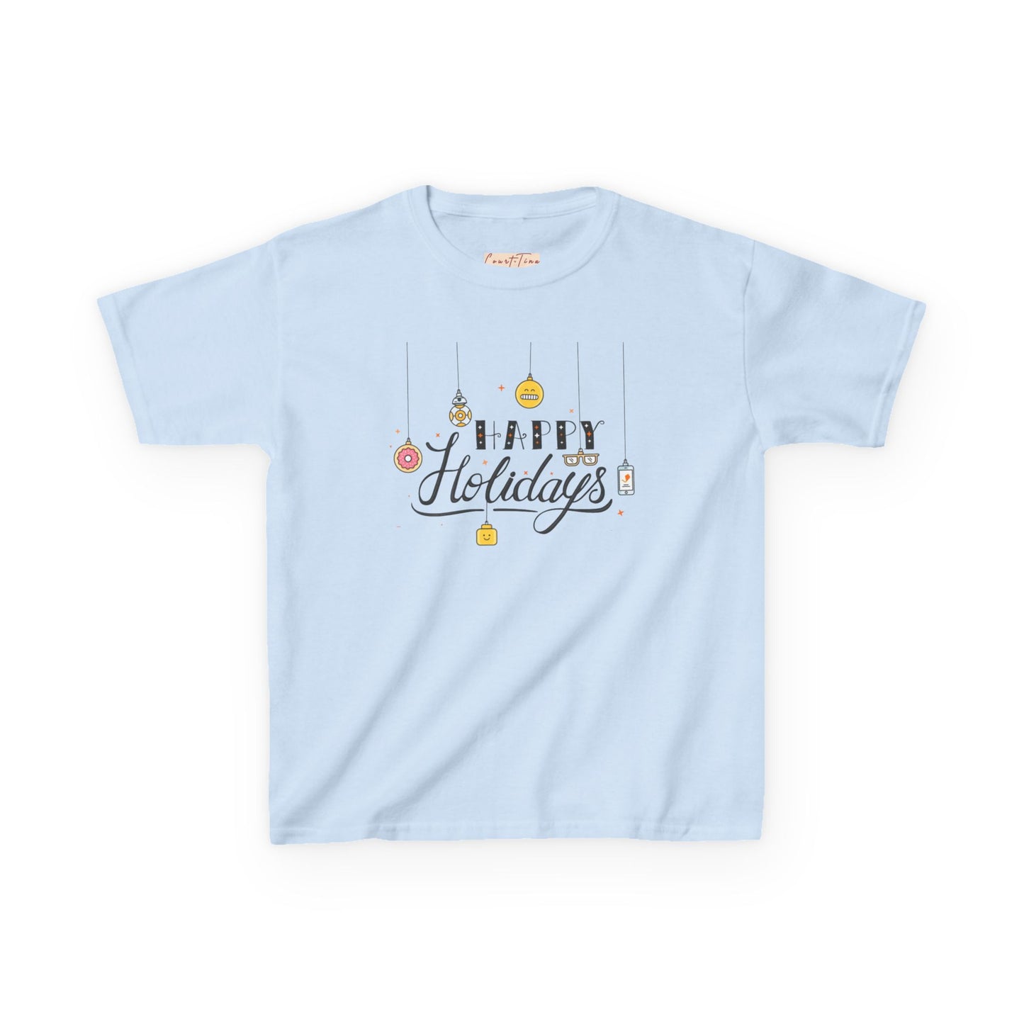 Happy Holidays Kids Tee