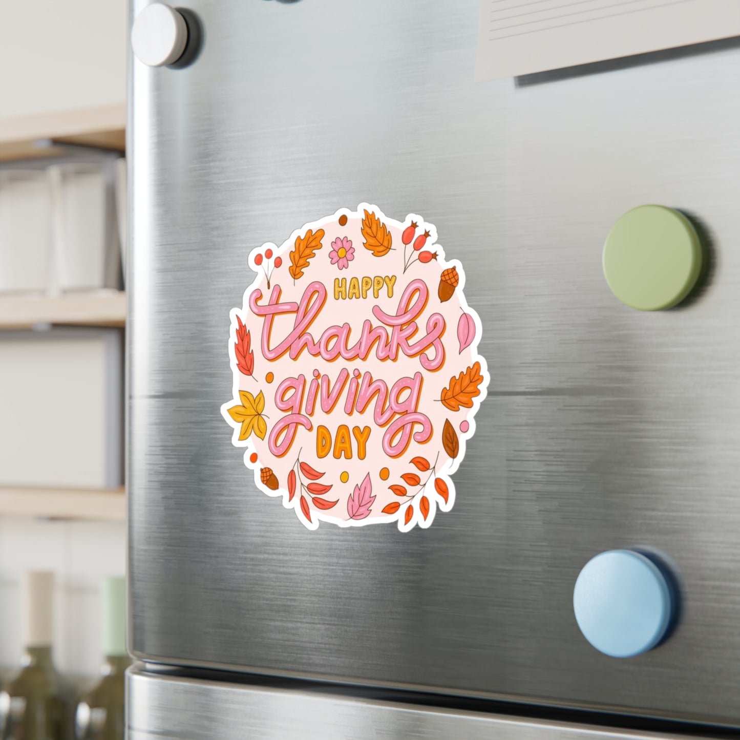 Thanksgiving Kiss-Cut Vinyl Decals