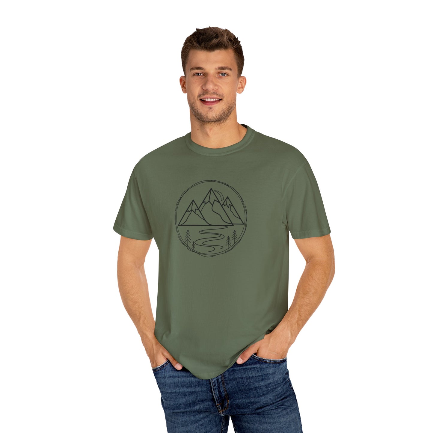 Mountain Landscape Unisex T-Shirt | Adventure Lover's Tee | Nature Gift | Casual Wear | Outdoor Enthusiast | Vacation Style | [...]