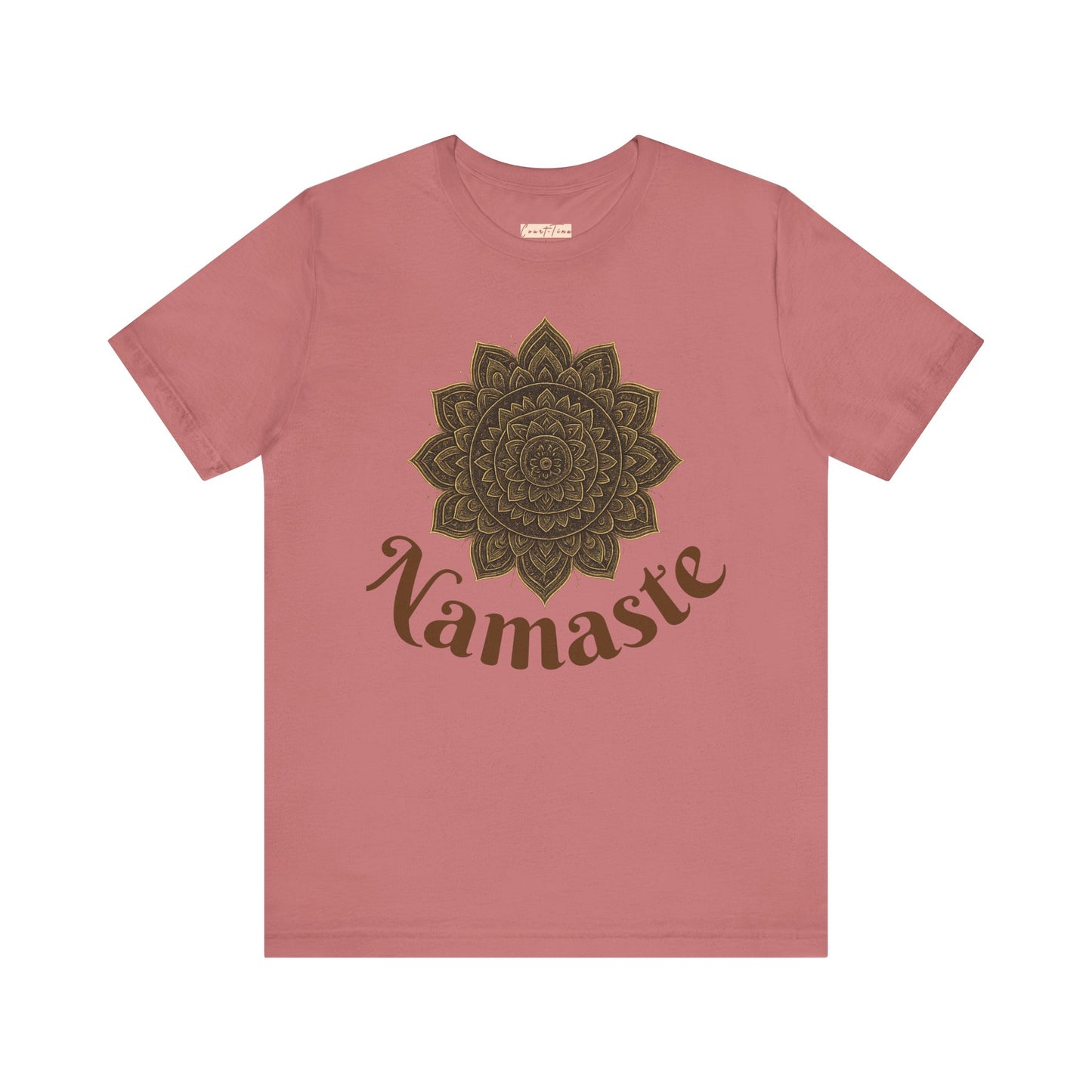Bohemian Mandala Unisex Jersey Tee - Casual Wear, Graphic T-Shirt, Gift for Yoga Lovers, Spiritual Apparel, Everyday Comfort