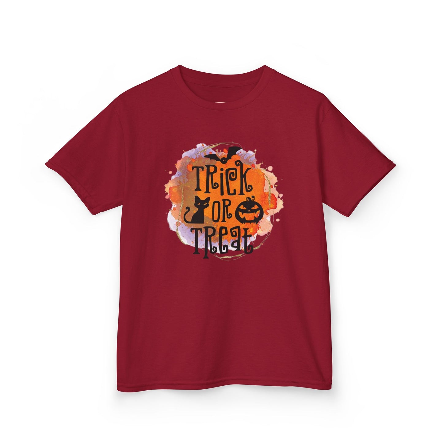 Halloween Kids Tee, Trick or Treat Shirt, Fun Halloween Apparel, Kids Costume Tee, Spooky Season Shirt