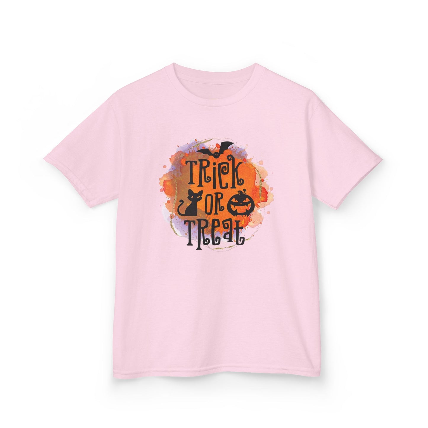 Halloween Kids Tee, Trick or Treat Shirt, Fun Halloween Apparel, Kids Costume Tee, Spooky Season Shirt