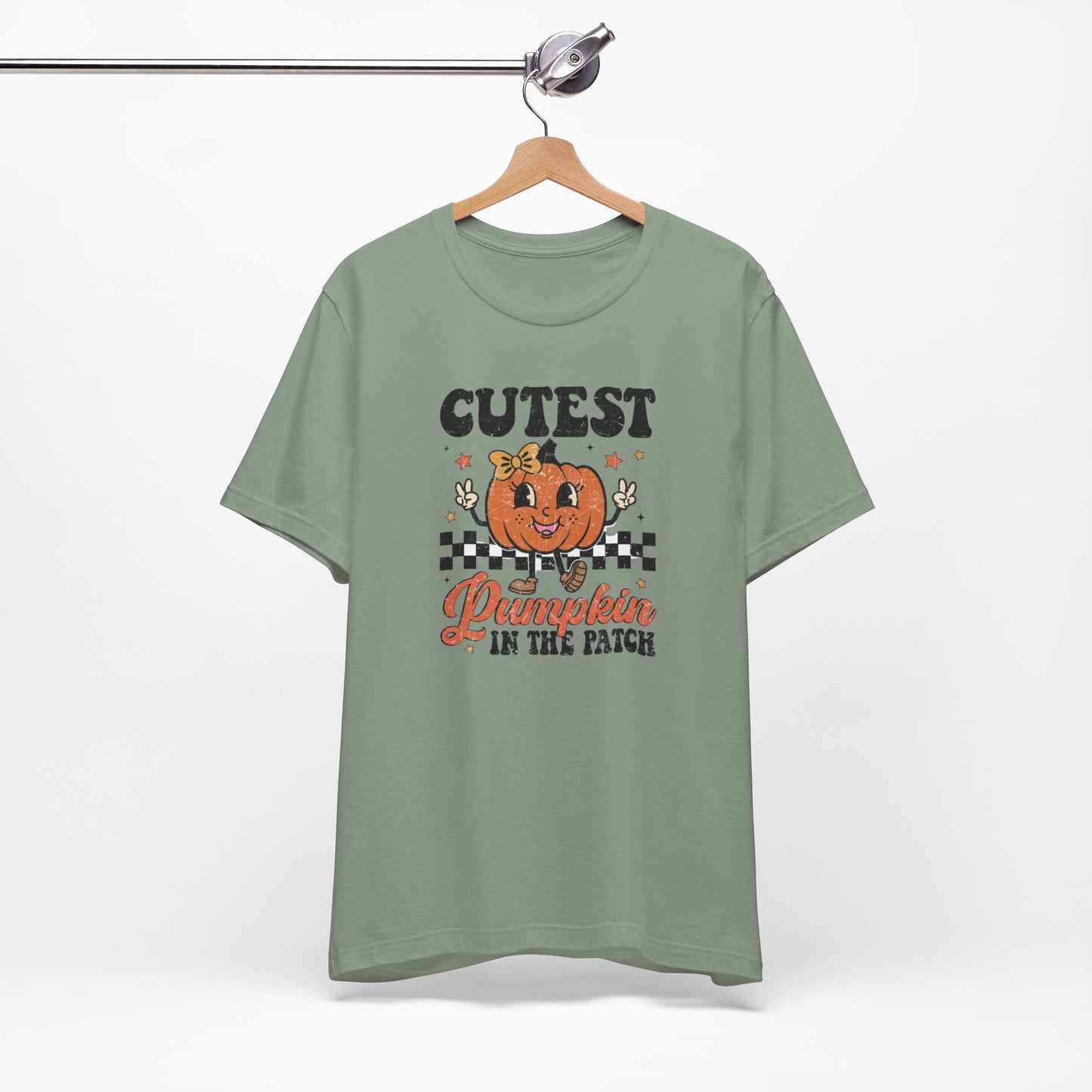 Cute Pumpkin Patch Tee - Fall Fashion, Halloween Shirt, Unisex Pumpkin Tee, Funny Graphic T-Shirt, Holiday Apparel