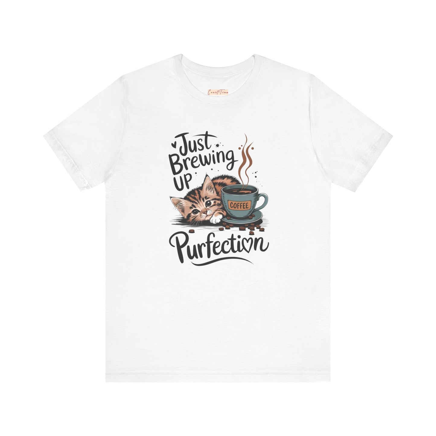 Cute Cat Coffee Tee
