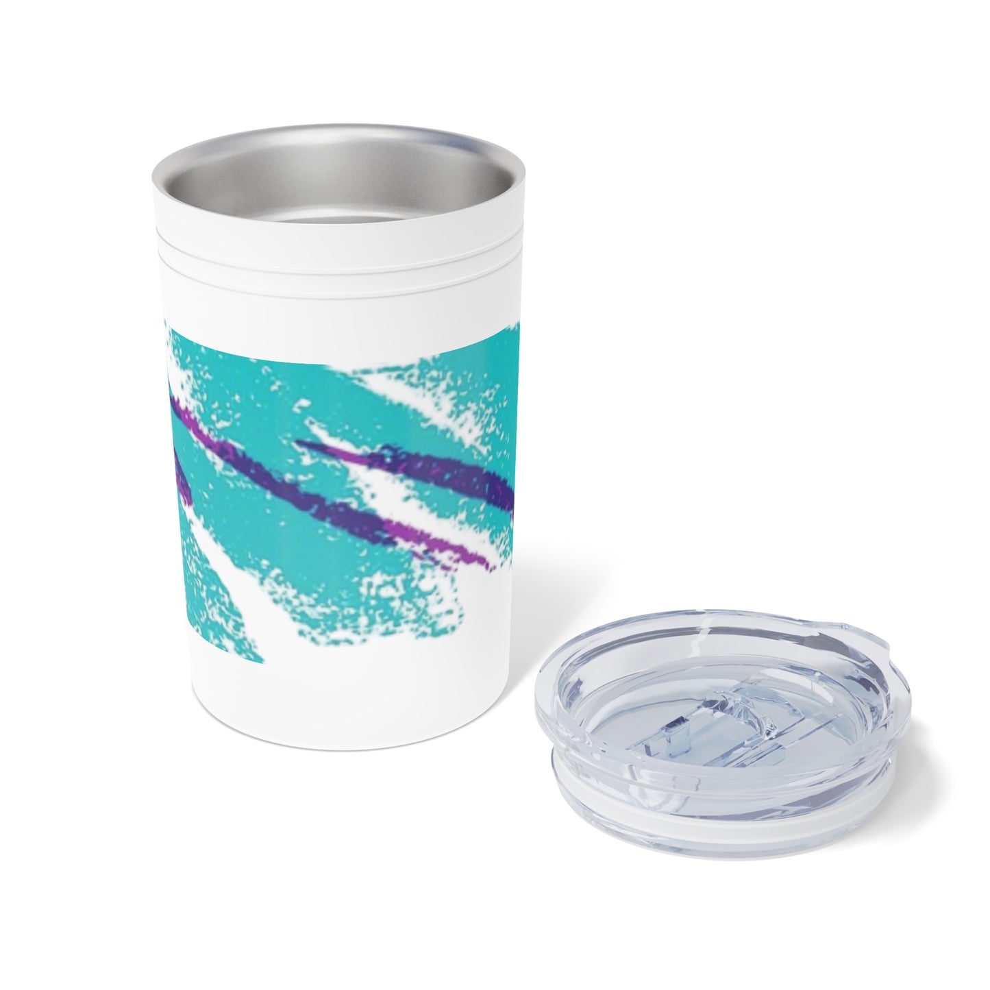 Retro Vibrant Insulated Tumbler, 11oz | Colorful Travel Mug, Gift for Her, Coffee Tumbler, Summer Vibes, Eco-Friendly Drinkware