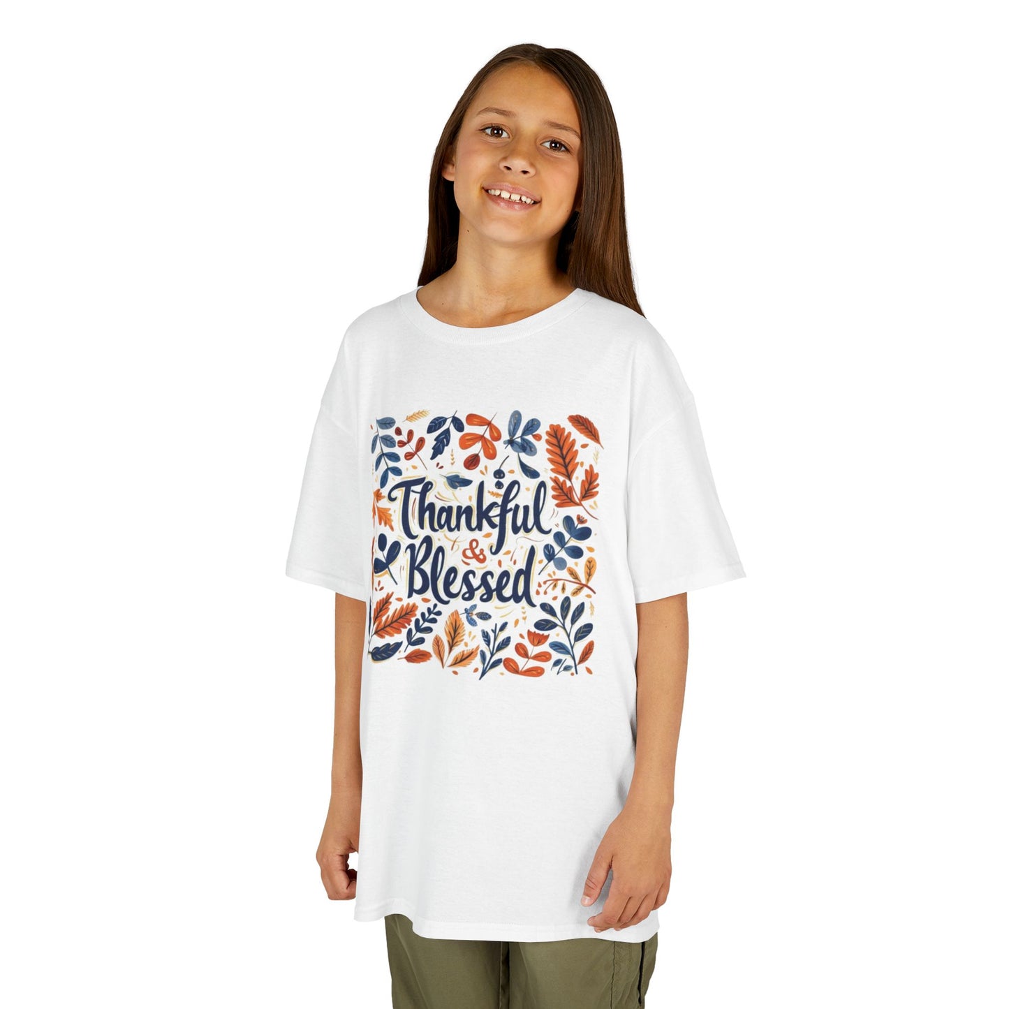 Thankful & Blessed Kids Tee