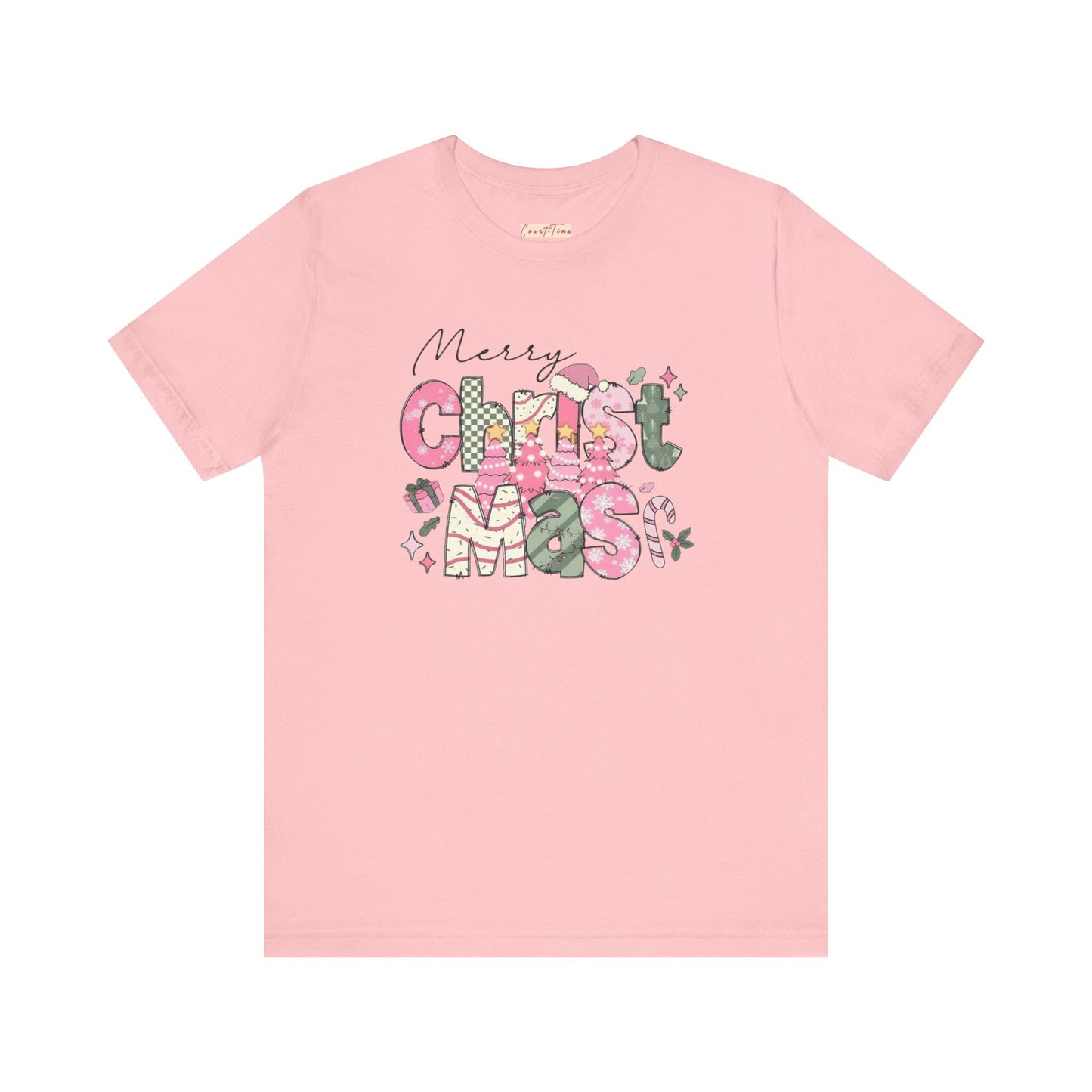 Merry Christmas Tee, Holiday Shirt, Gift for Him/Her, Christmas Apparel, Cozy Xmas T-Shirt, Festive Wear