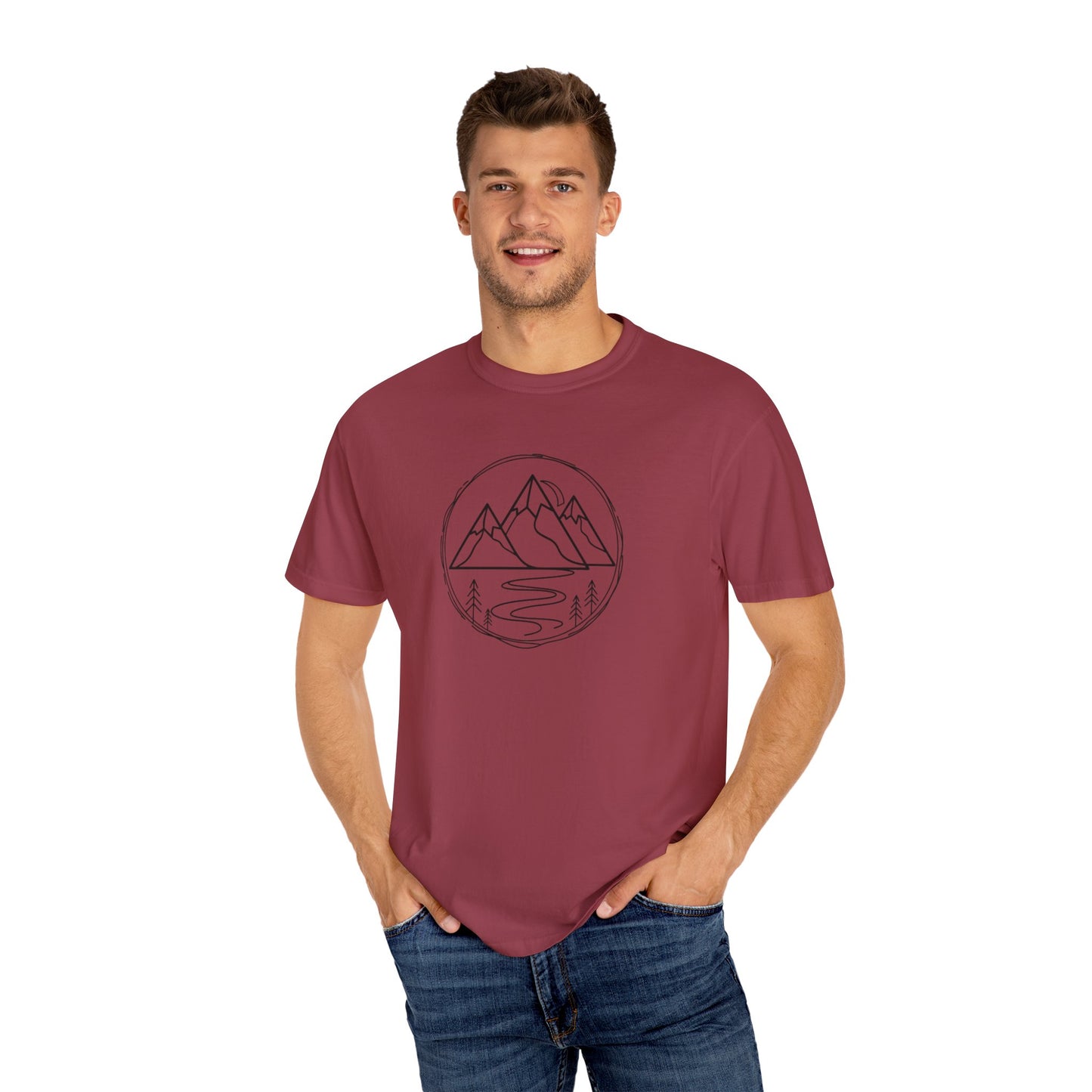 Mountain Landscape Unisex T-Shirt | Adventure Lover's Tee | Nature Gift | Casual Wear | Outdoor Enthusiast | Vacation Style | [...]