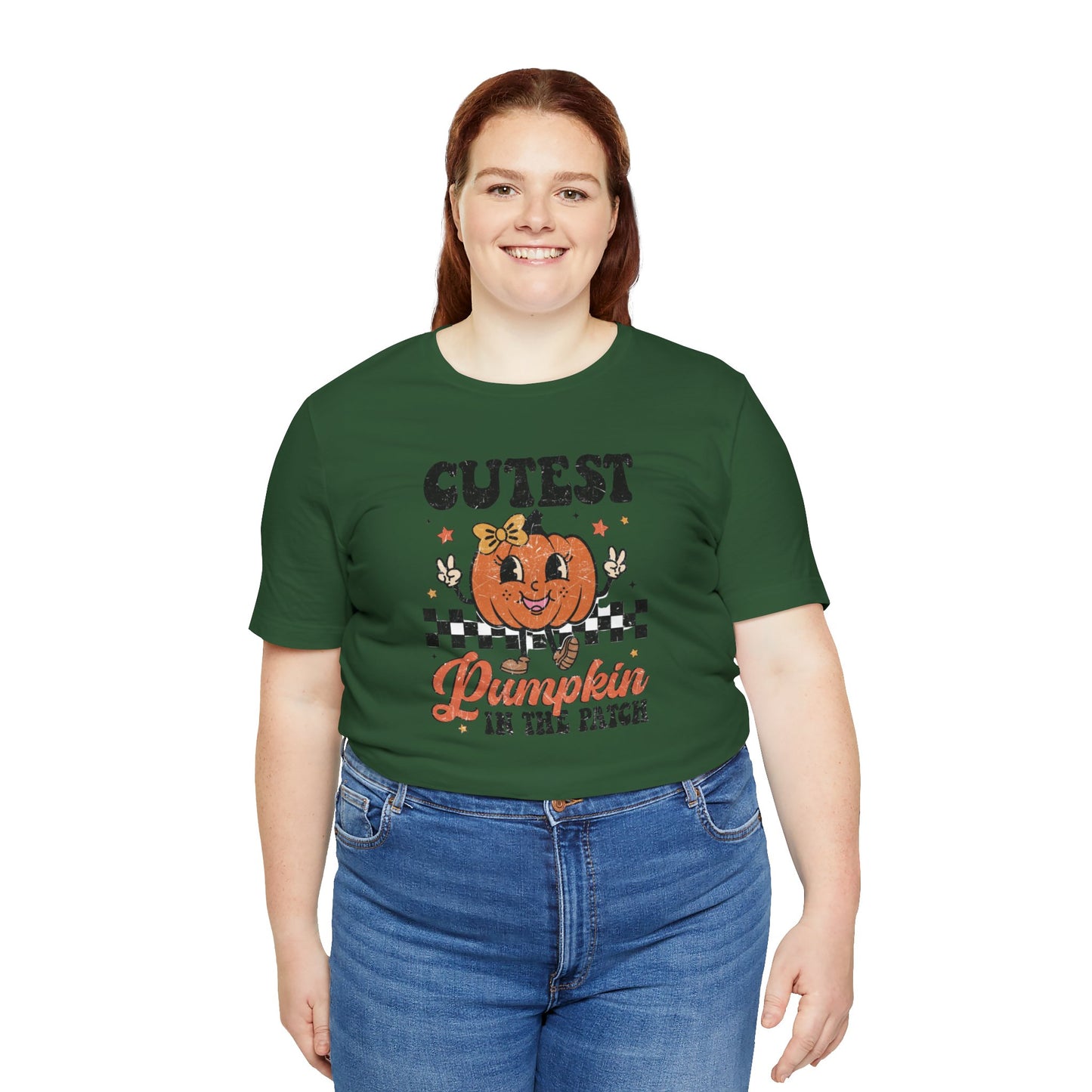 Cute Pumpkin Patch Tee - Fall Fashion, Halloween Shirt, Unisex Pumpkin Tee, Funny Graphic T-Shirt, Holiday Apparel