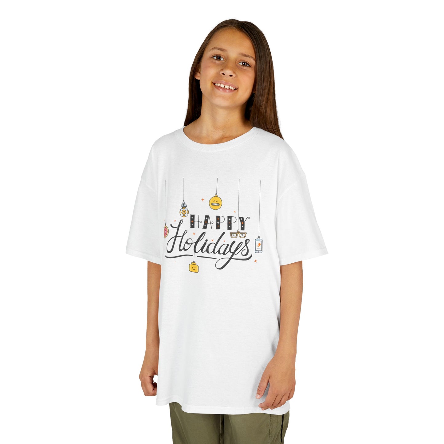 Happy Holidays Kids Tee