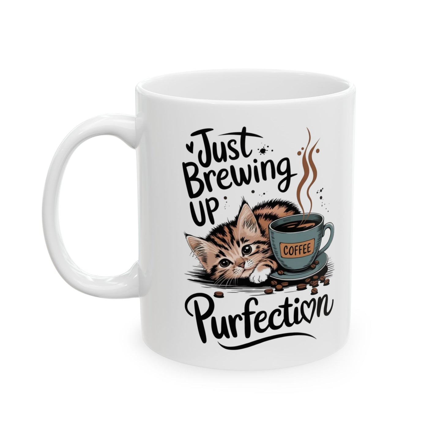 Cat Lover's Ceramic Mug