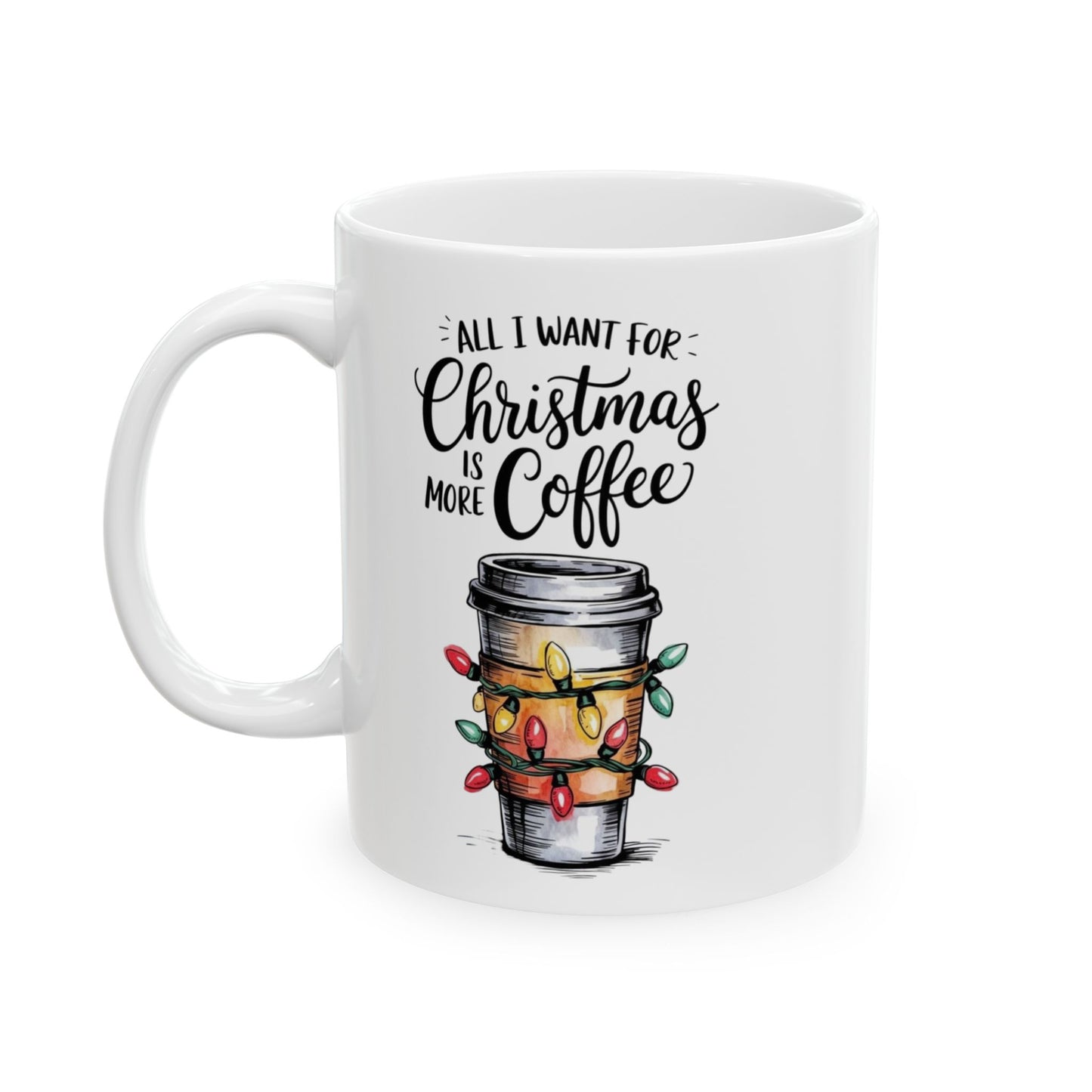 All I Want For Christmas Is Coffee Mug