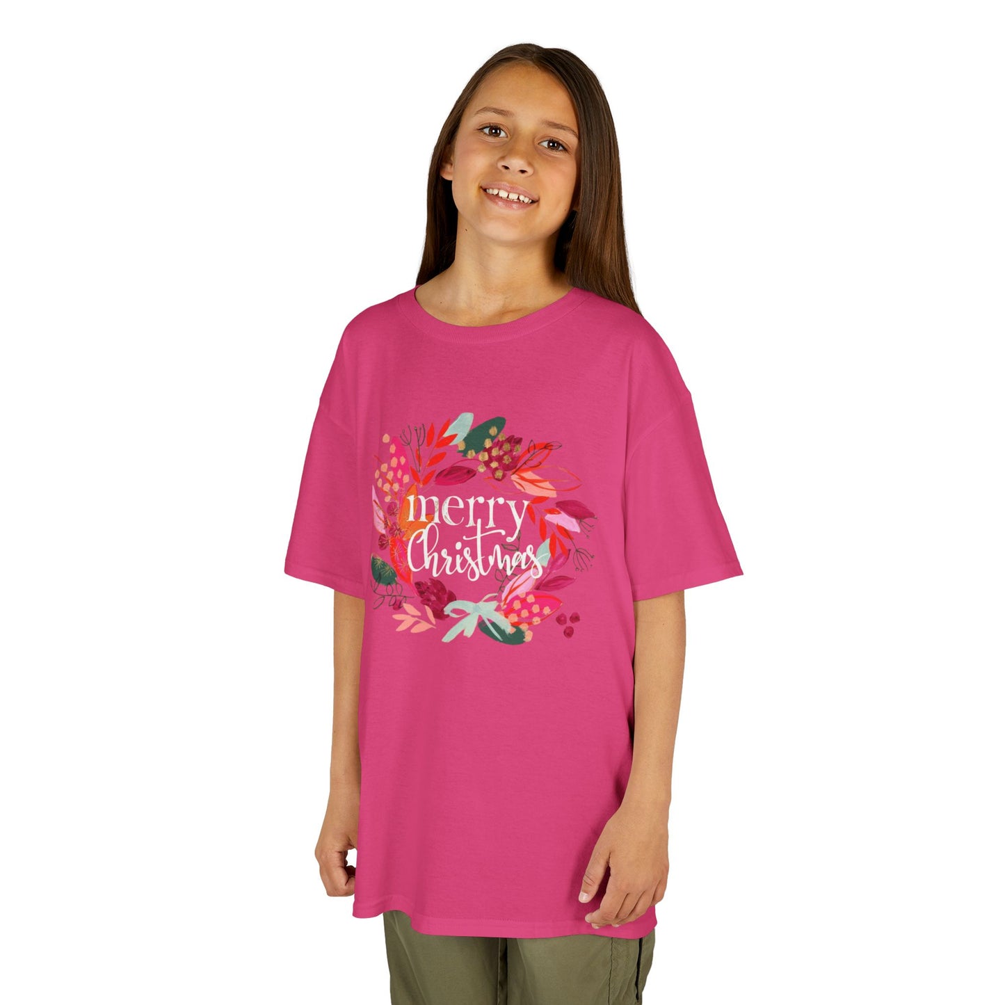 Christmas Kids Tee, Merry Christmas Shirt, Holiday Gift, Kids Apparel, Festive T-Shirt, Winter Fashion