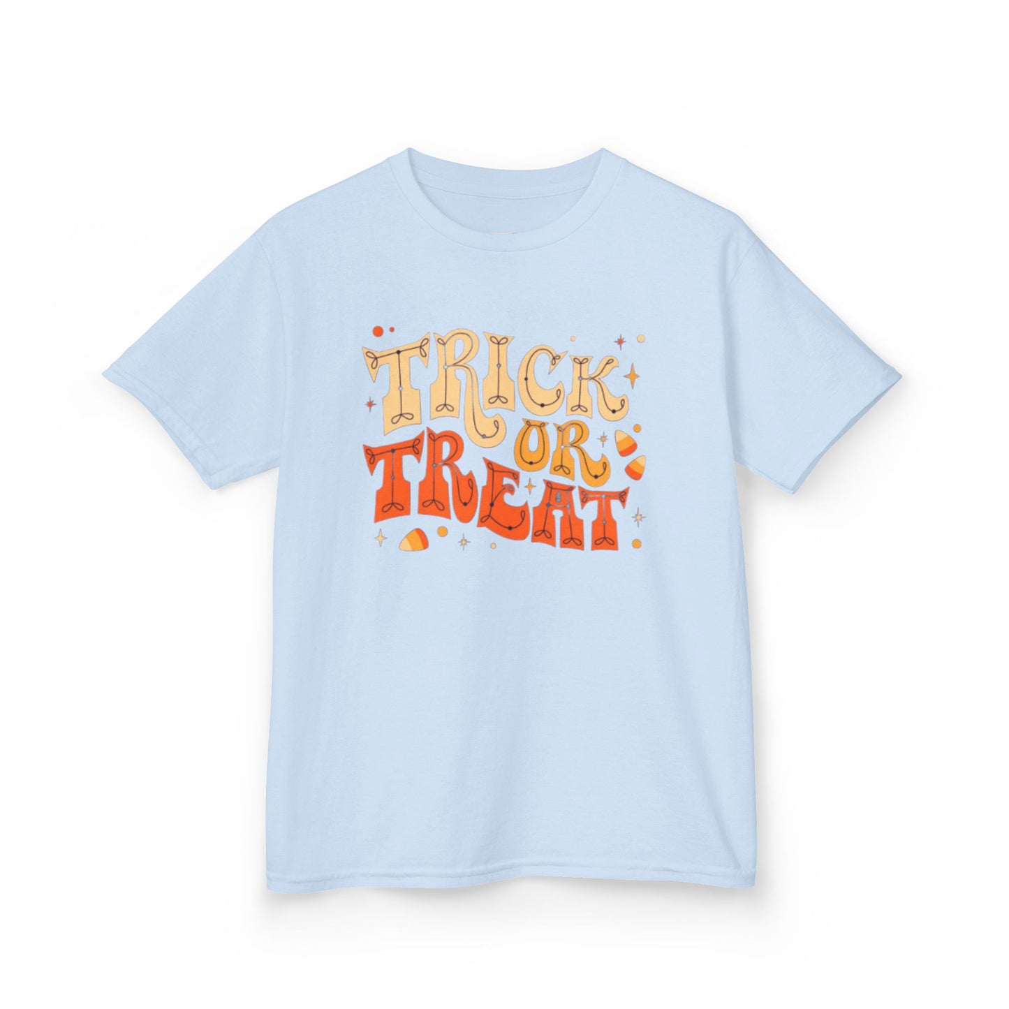Kids Halloween Tee, Trick or Treat T-Shirt, Halloween Costume Shirt, Spooky Kids Apparel, Fall Festivity Tee
