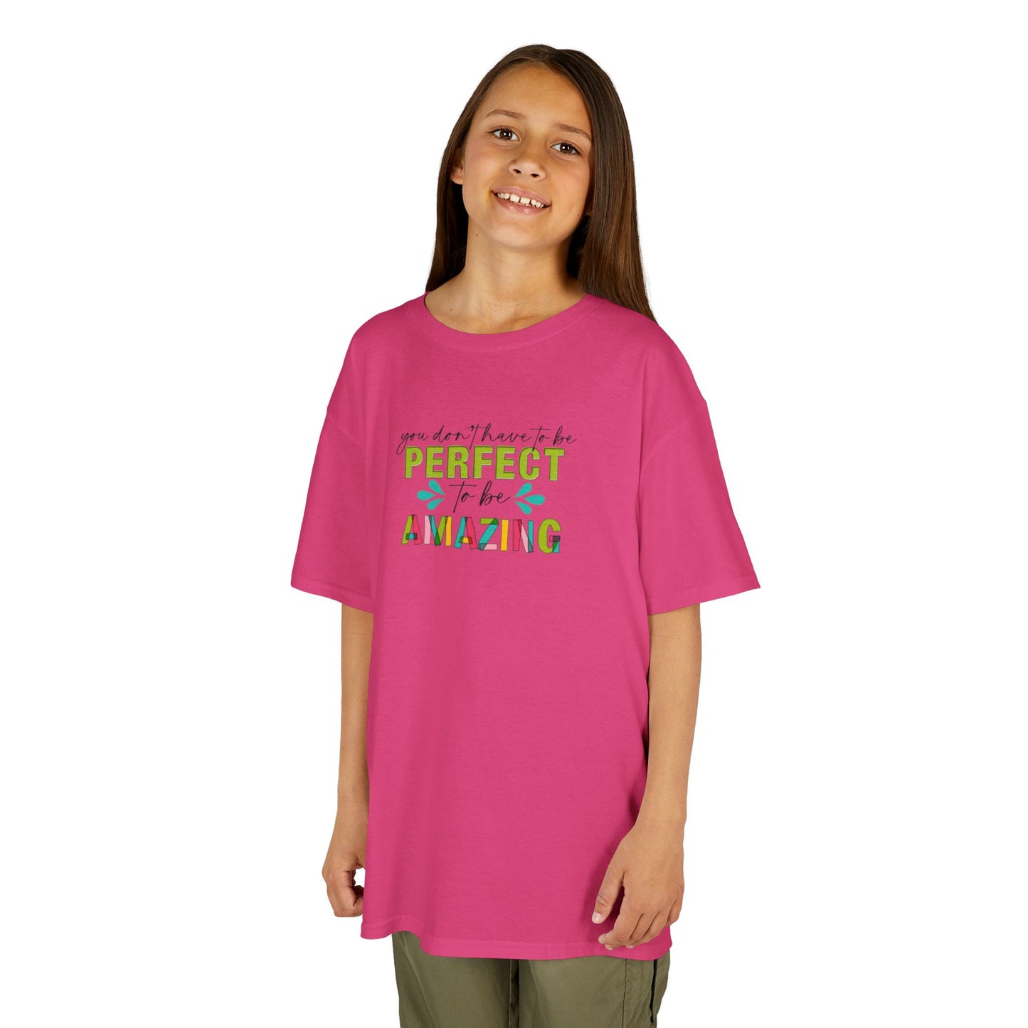 You're Amazing Motivational Kids Shirt, Perfect Gift for Birthdays, Encouragement Wear, Kids Clothing, Cute Graphic Tee
