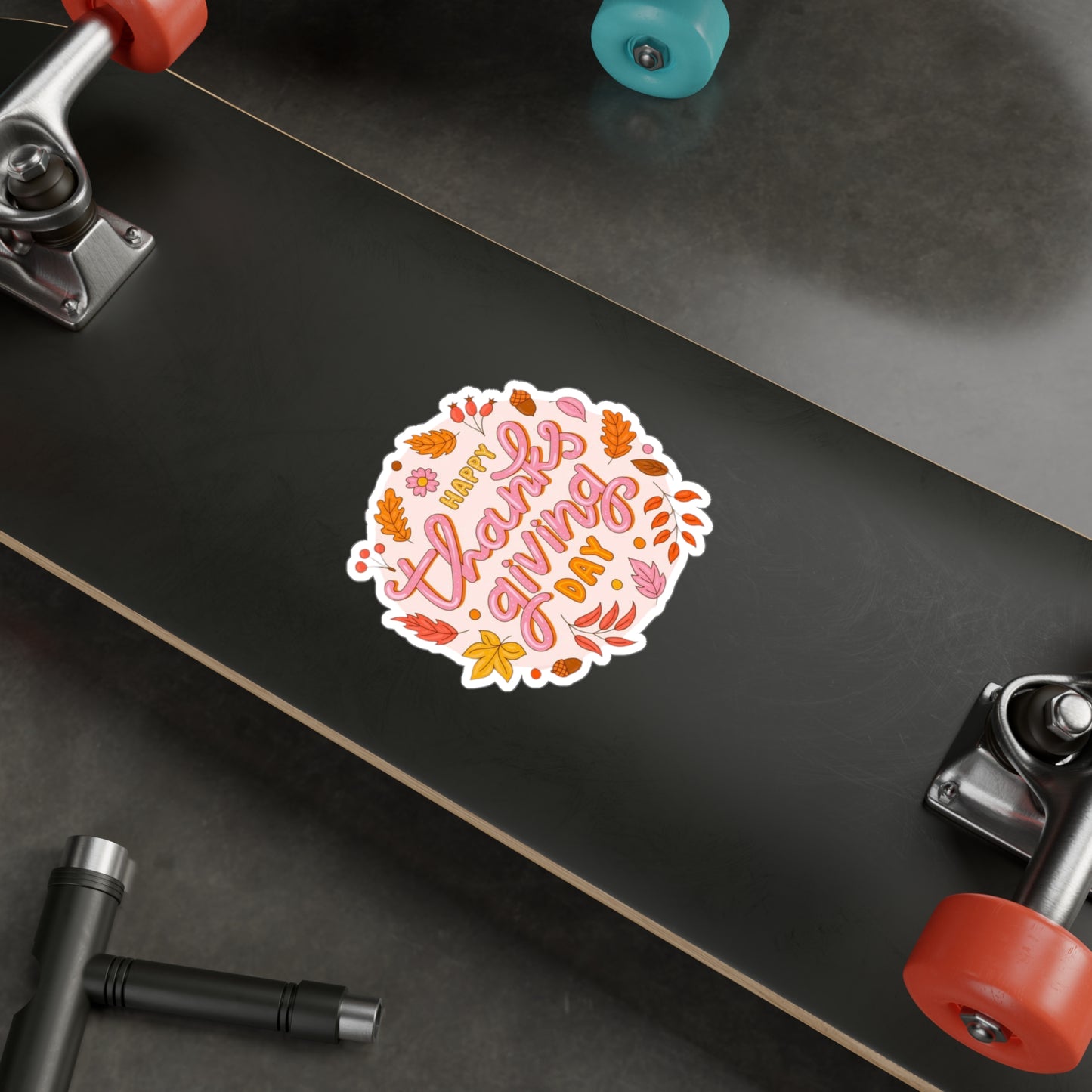 Thanksgiving Kiss-Cut Vinyl Decals