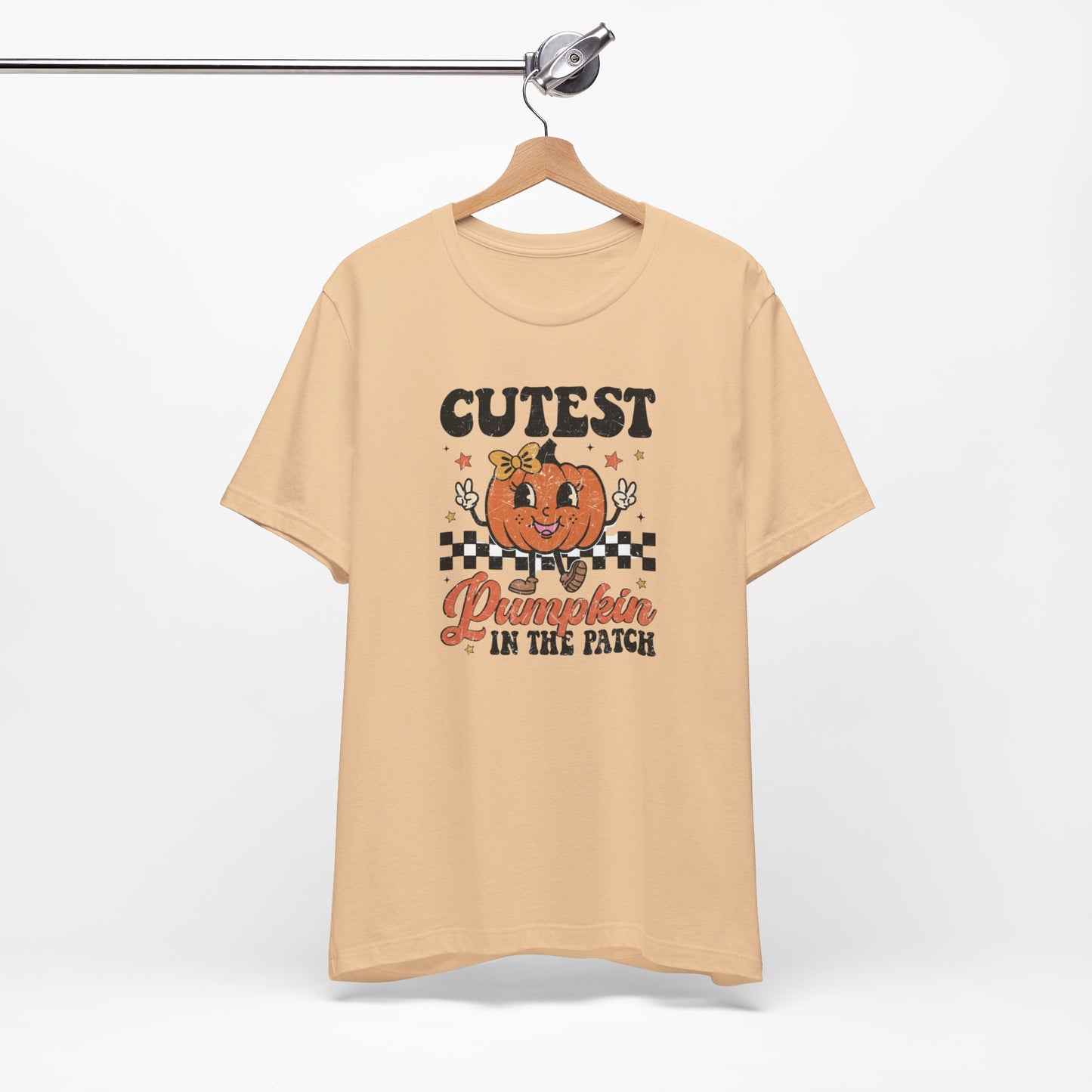 Cute Pumpkin Patch Tee - Fall Fashion, Halloween Shirt, Unisex Pumpkin Tee, Funny Graphic T-Shirt, Holiday Apparel
