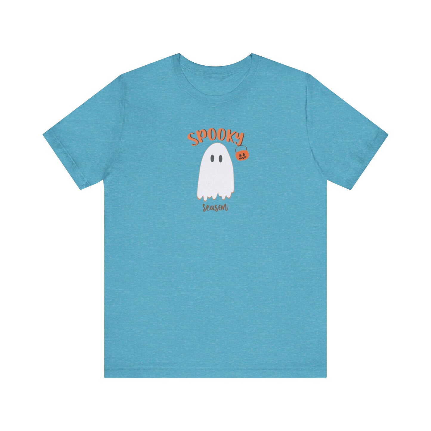 Spooky Ghost Unisex Tee, Halloween Shirt, Cute Ghost T-Shirt, Casual Halloween Outfit, Fun Gift for Ghost Lovers