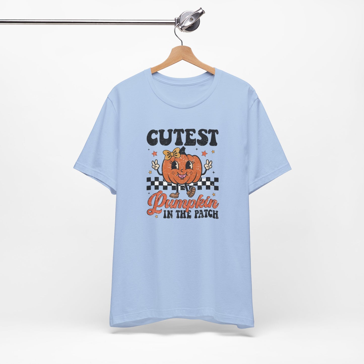 Cute Pumpkin Patch Tee - Fall Fashion, Halloween Shirt, Unisex Pumpkin Tee, Funny Graphic T-Shirt, Holiday Apparel