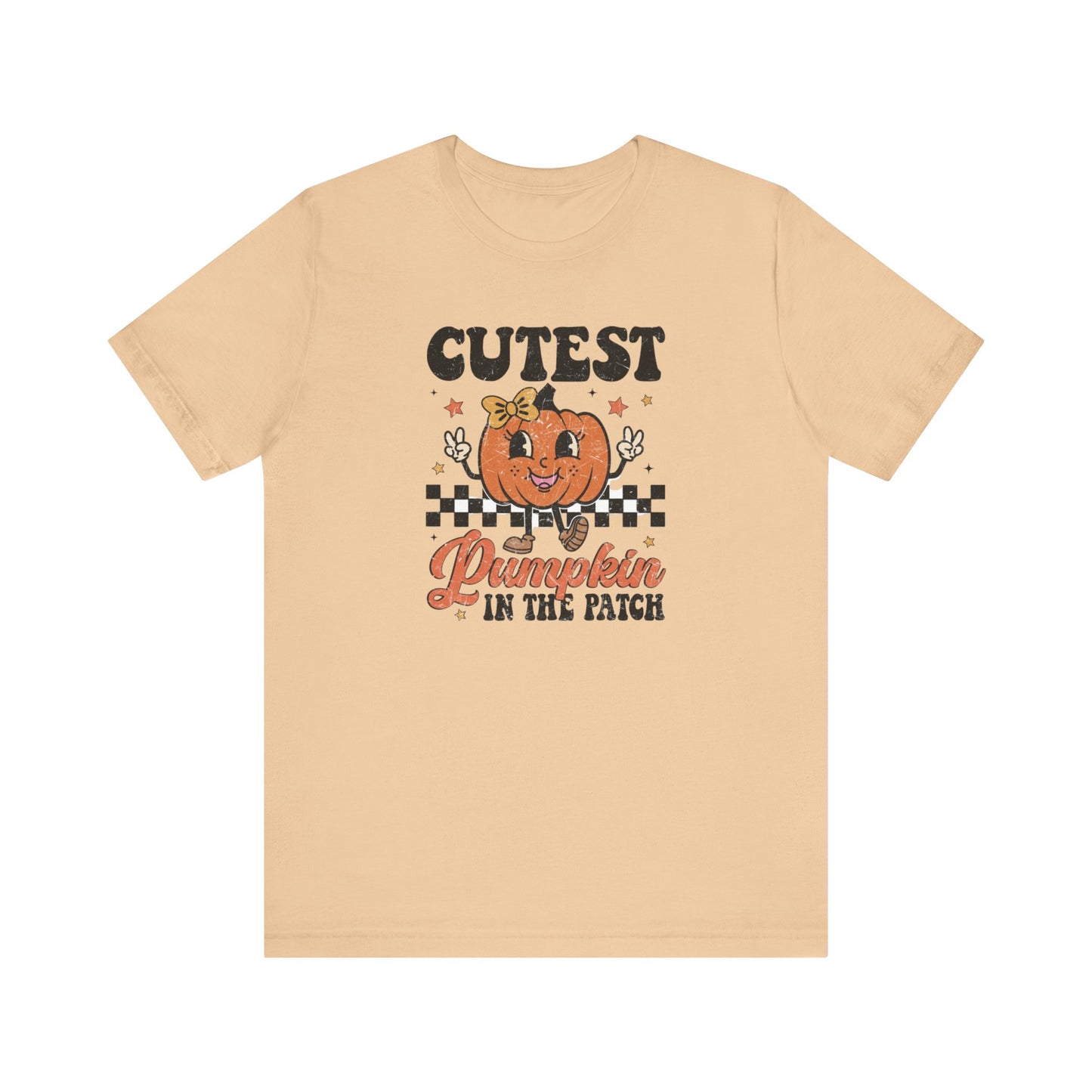 Cute Pumpkin Patch Tee - Fall Fashion, Halloween Shirt, Unisex Pumpkin Tee, Funny Graphic T-Shirt, Holiday Apparel