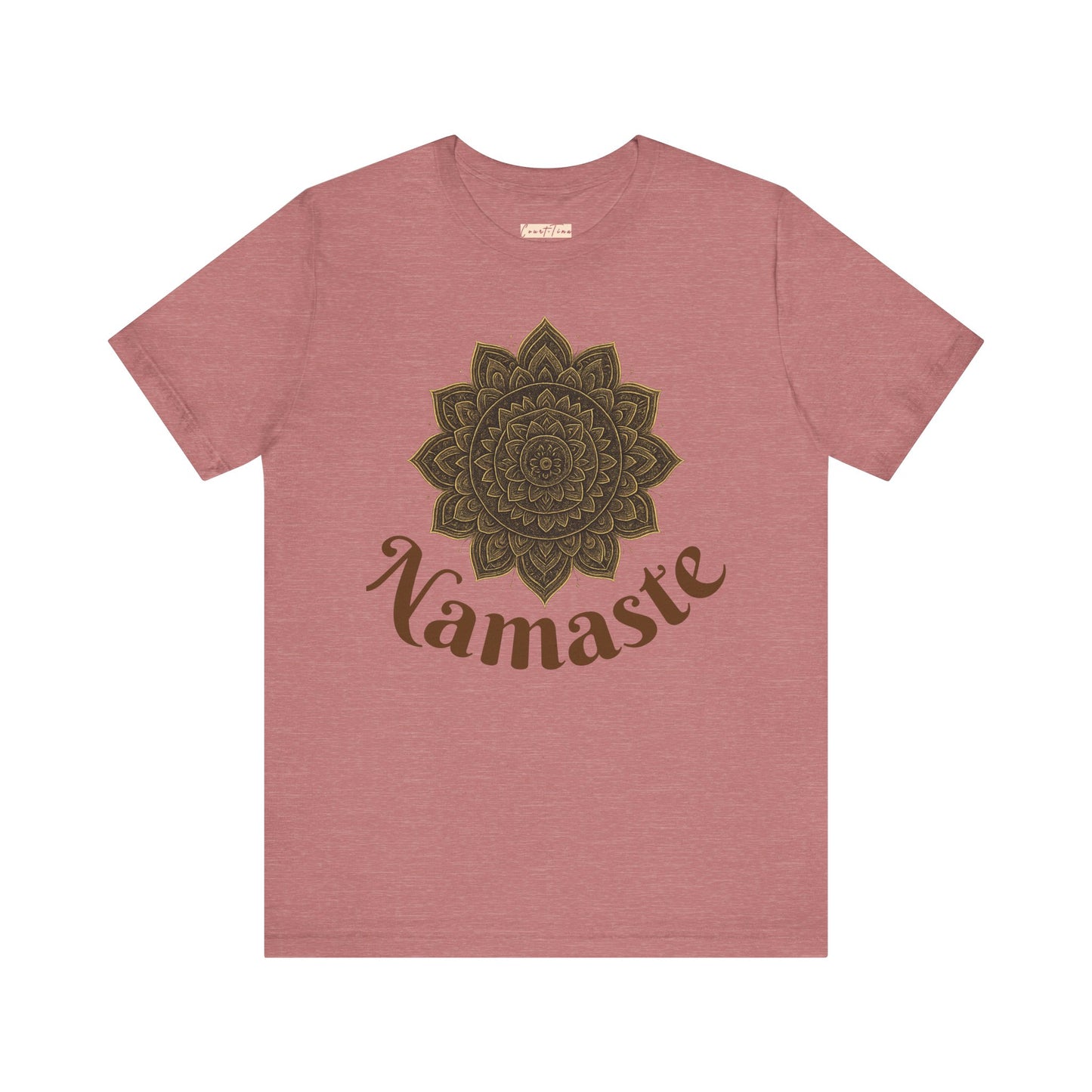 Bohemian Mandala Unisex Jersey Tee - Casual Wear, Graphic T-Shirt, Gift for Yoga Lovers, Spiritual Apparel, Everyday Comfort