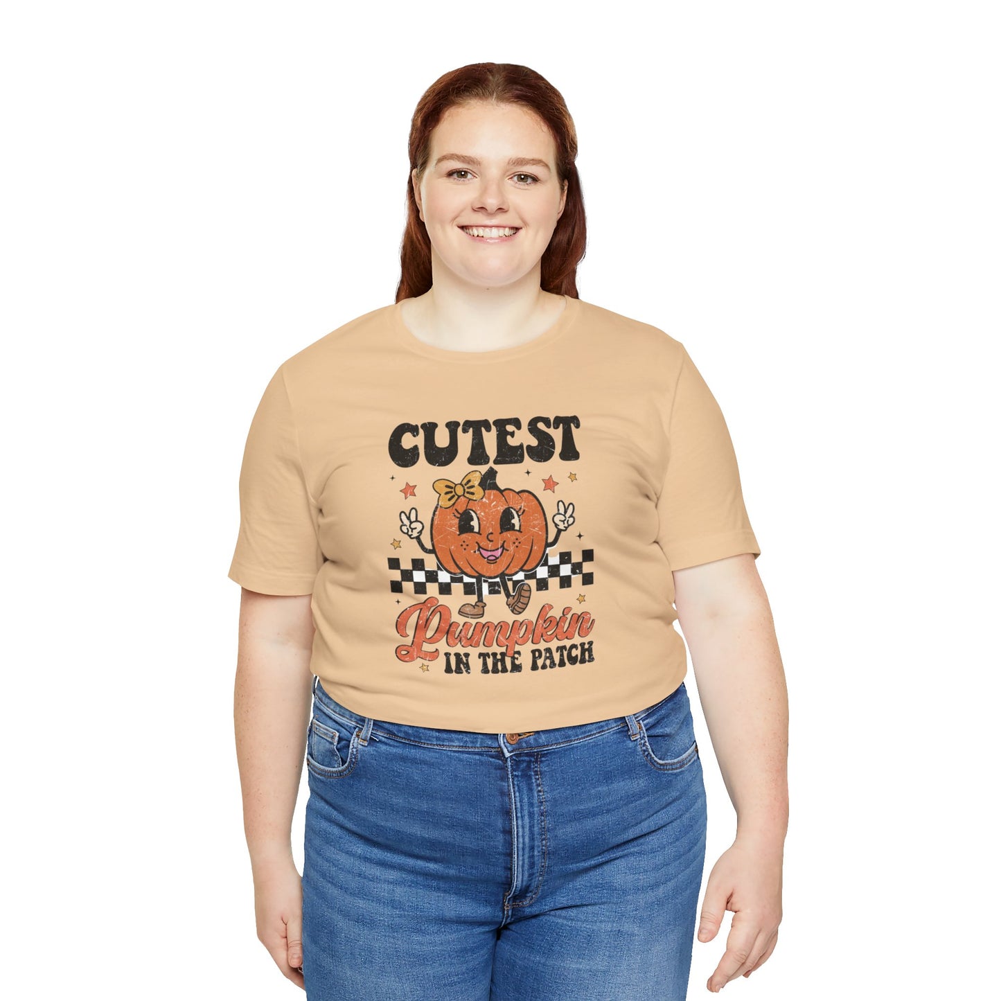 Cute Pumpkin Patch Tee - Fall Fashion, Halloween Shirt, Unisex Pumpkin Tee, Funny Graphic T-Shirt, Holiday Apparel