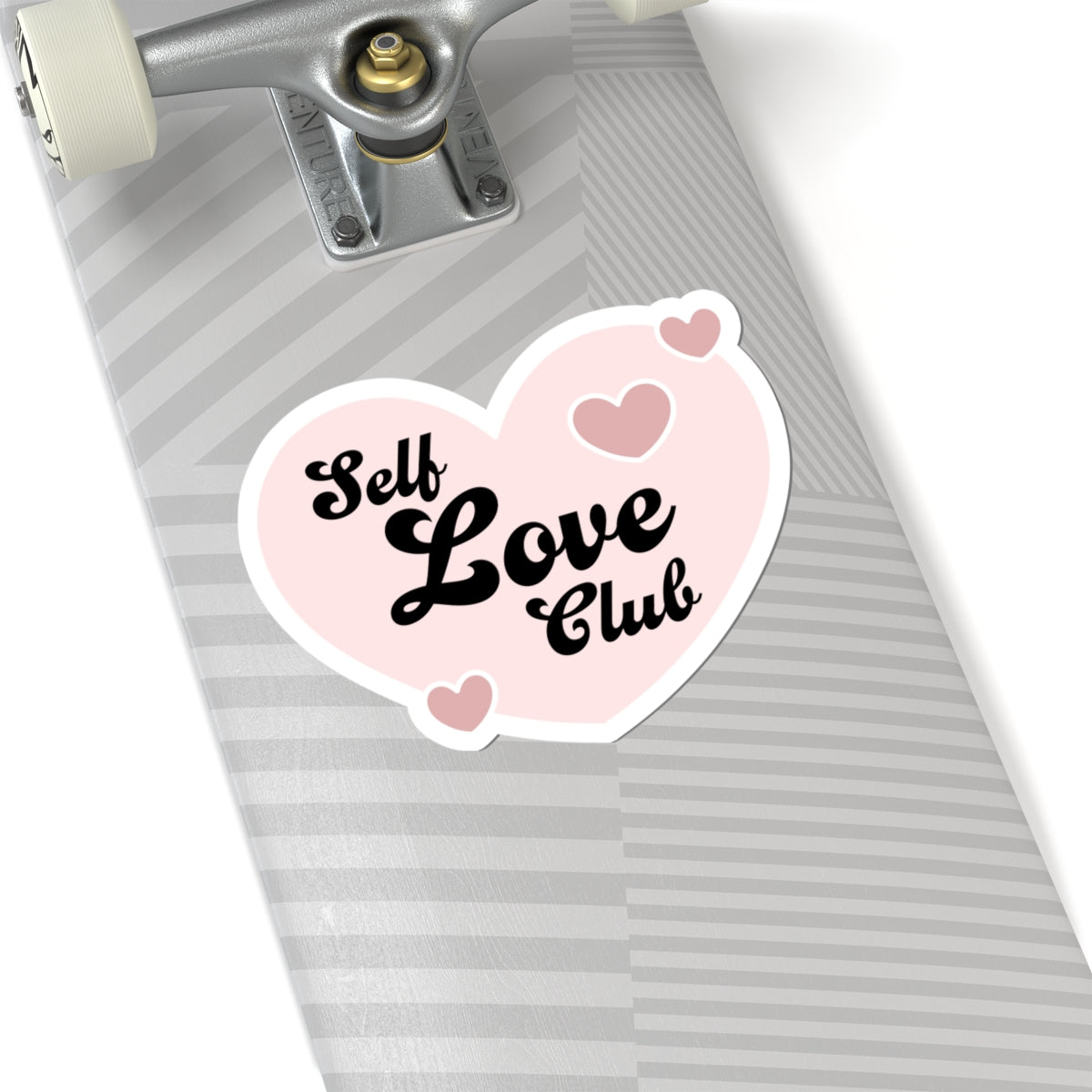 Self Love Club Stickers | Cute Laptop Decals, Affirmation Stickers, Heart Stickers, Gift for Friends, Self-Care Decor