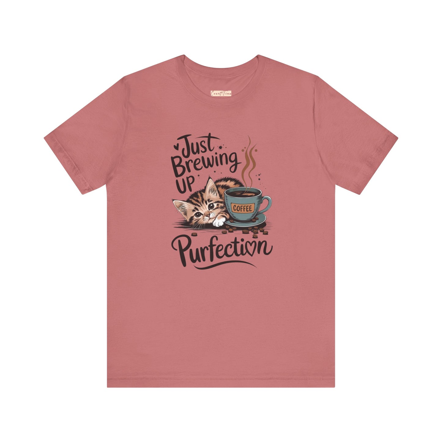 Cute Cat Coffee Tee