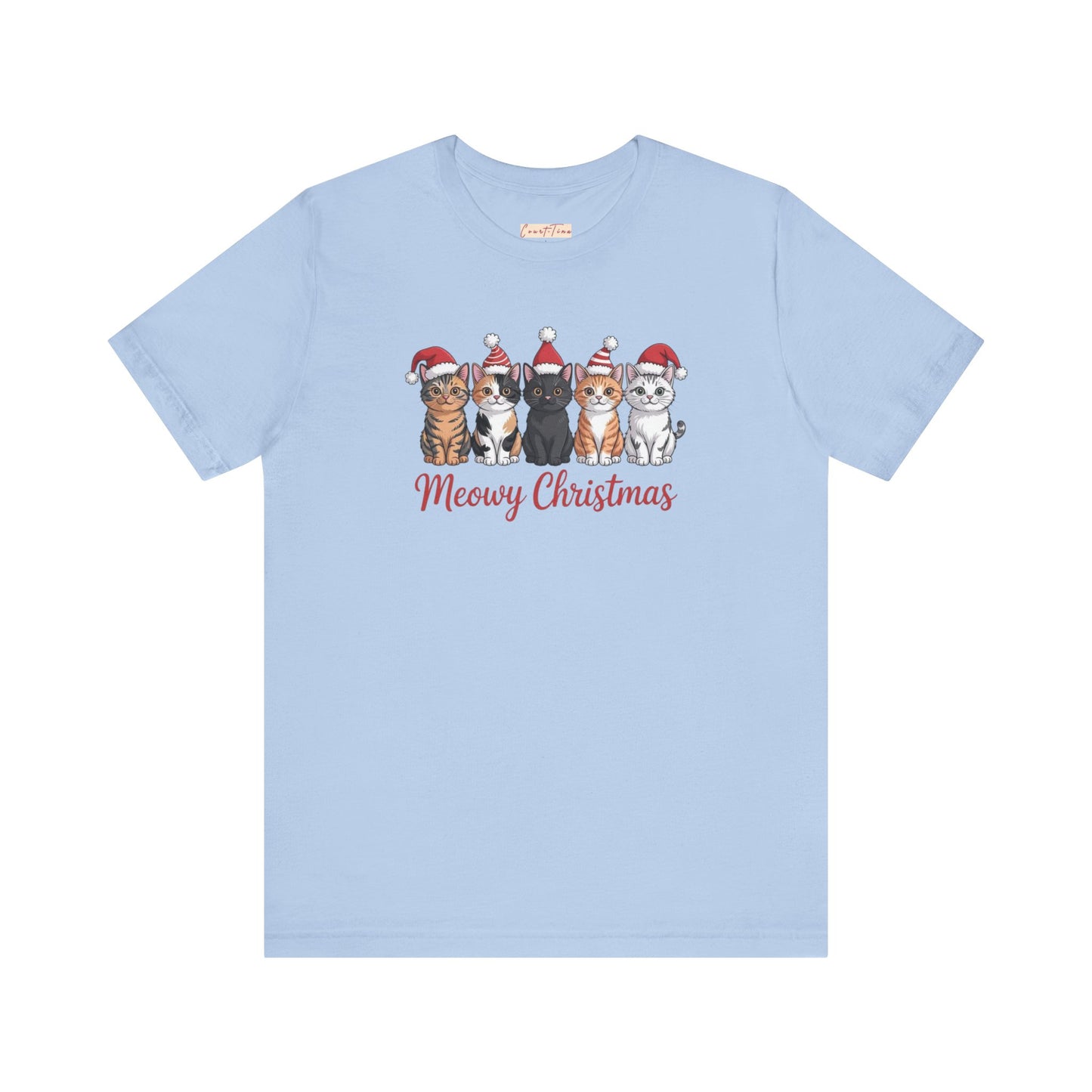 Meowy Christmas Cat T-Shirt