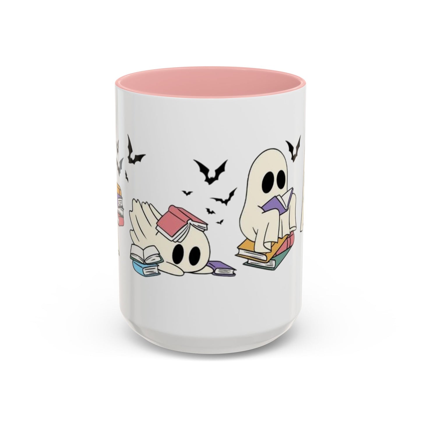 Ghostly Book Lover Coffee Mug - Spooky Reading Gift for Halloween, Literary Enthusiasts, Bookworm Accessories, Cute Ghost Mug, [...]