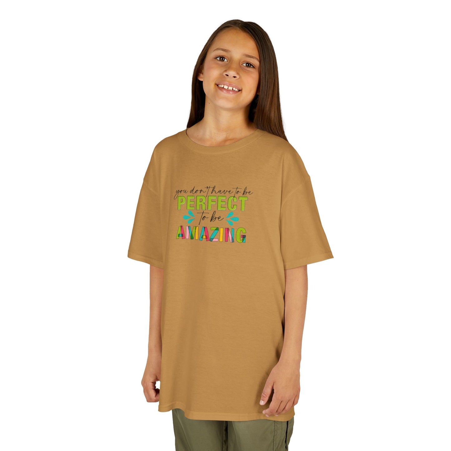 You're Amazing Motivational Kids Shirt, Perfect Gift for Birthdays, Encouragement Wear, Kids Clothing, Cute Graphic Tee