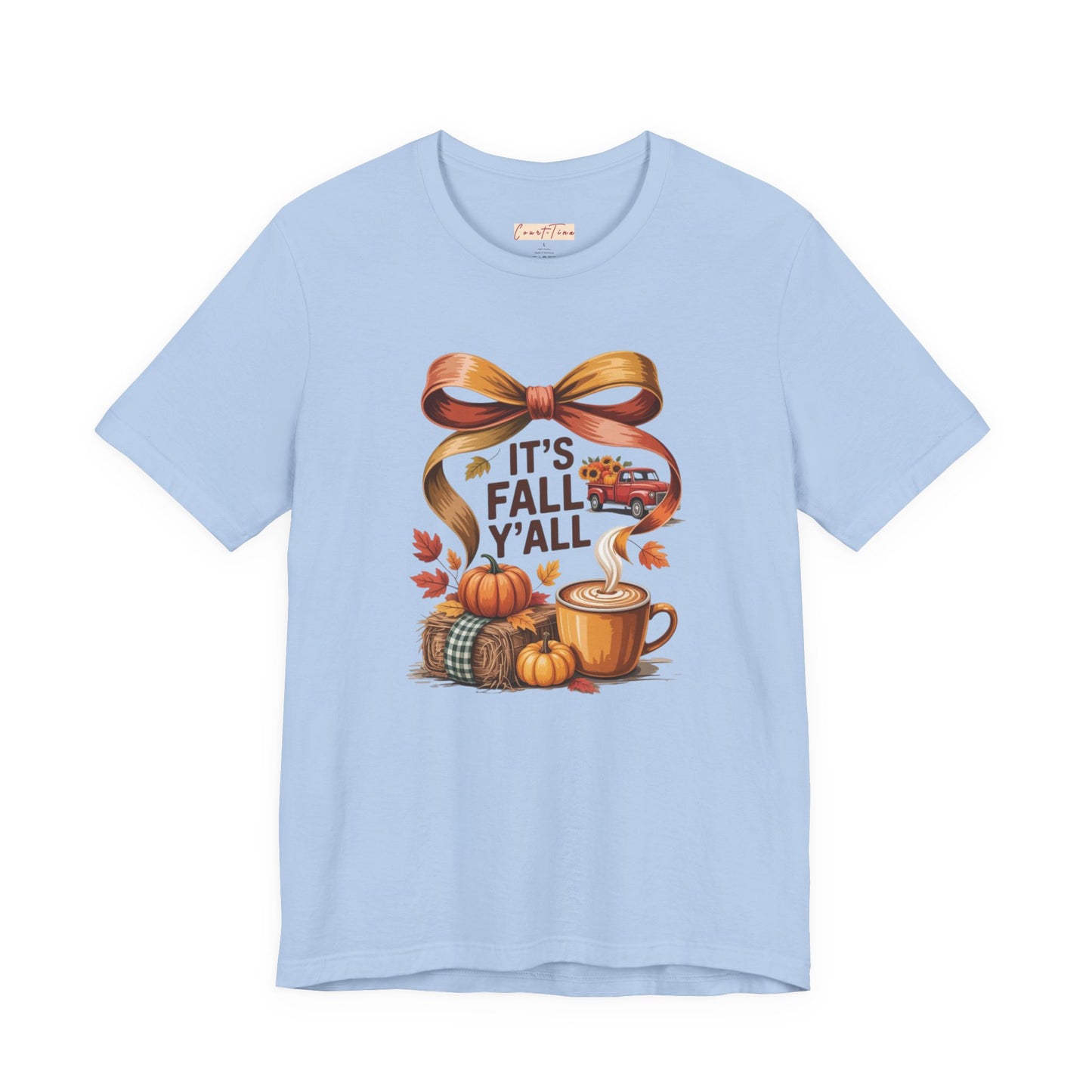 Its Fall Yall Ribbon Tee
