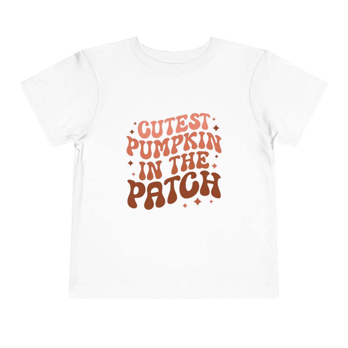 Toddler Short Sleeve Tee - Cutest Pumpkin in the Patch Halloween Top, Fall Apparel, Kids' T-Shirt, Pumpkin Patch Shirt, Toddler [...]