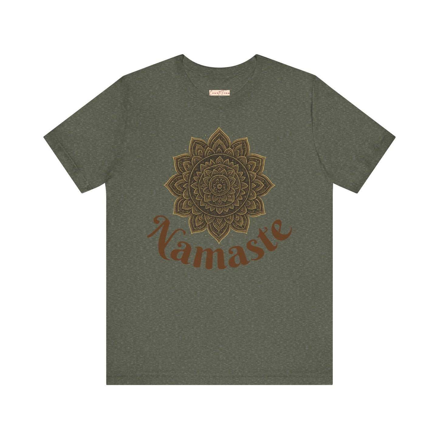 Bohemian Mandala Unisex Jersey Tee - Casual Wear, Graphic T-Shirt, Gift for Yoga Lovers, Spiritual Apparel, Everyday Comfort