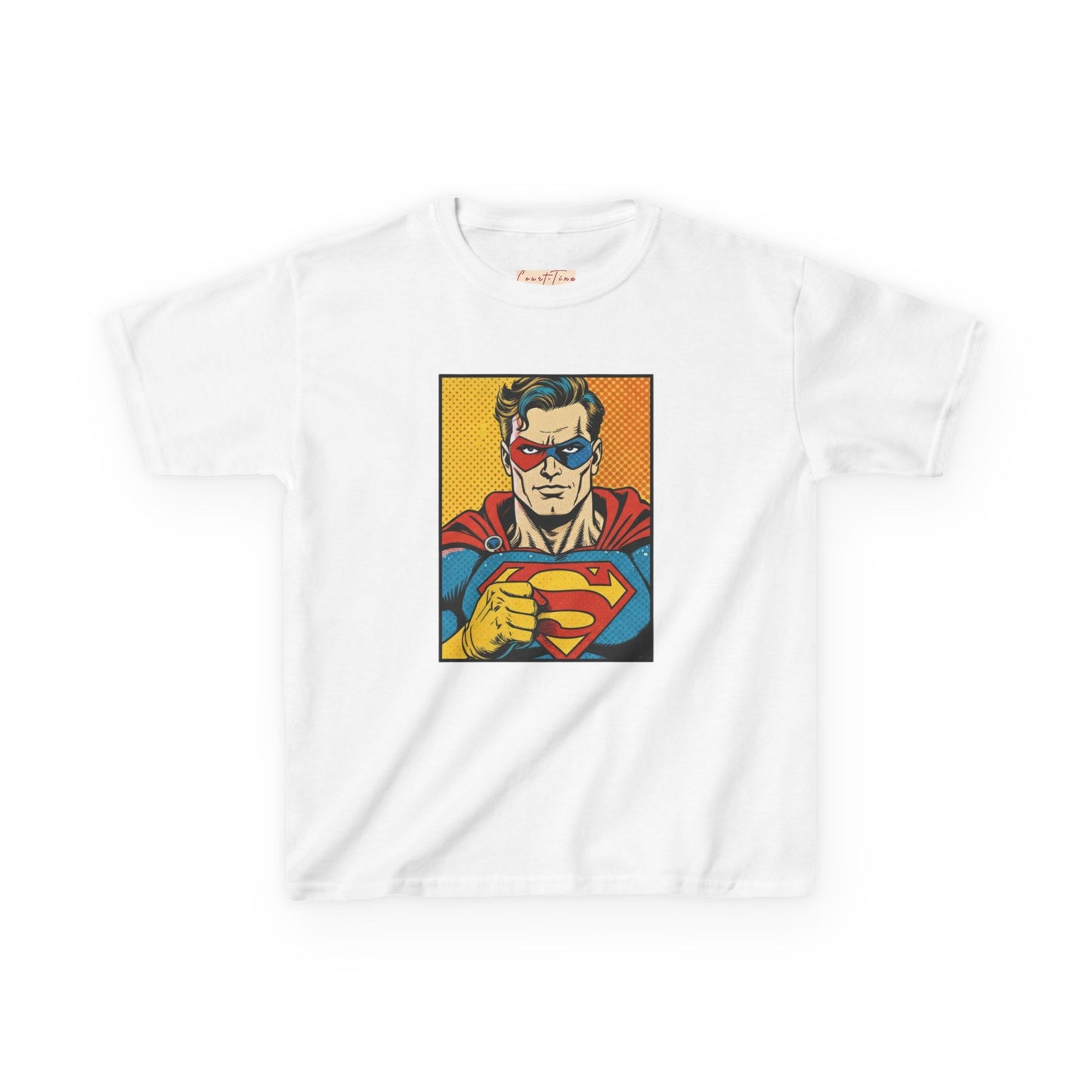 Superhero Kids Tee Shirt, Comic Book Kids Shirt, Fun Kids Apparel, Birthday Gift for Boys, Graphic Tee for Kids