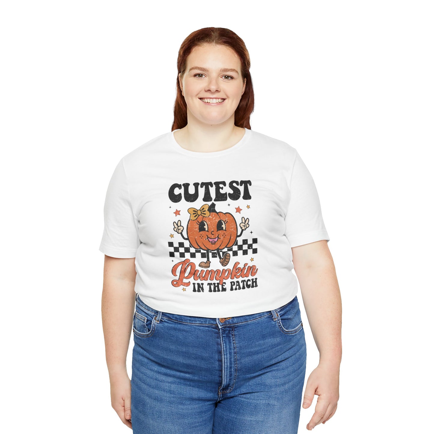 Cute Pumpkin Patch Tee - Fall Fashion, Halloween Shirt, Unisex Pumpkin Tee, Funny Graphic T-Shirt, Holiday Apparel