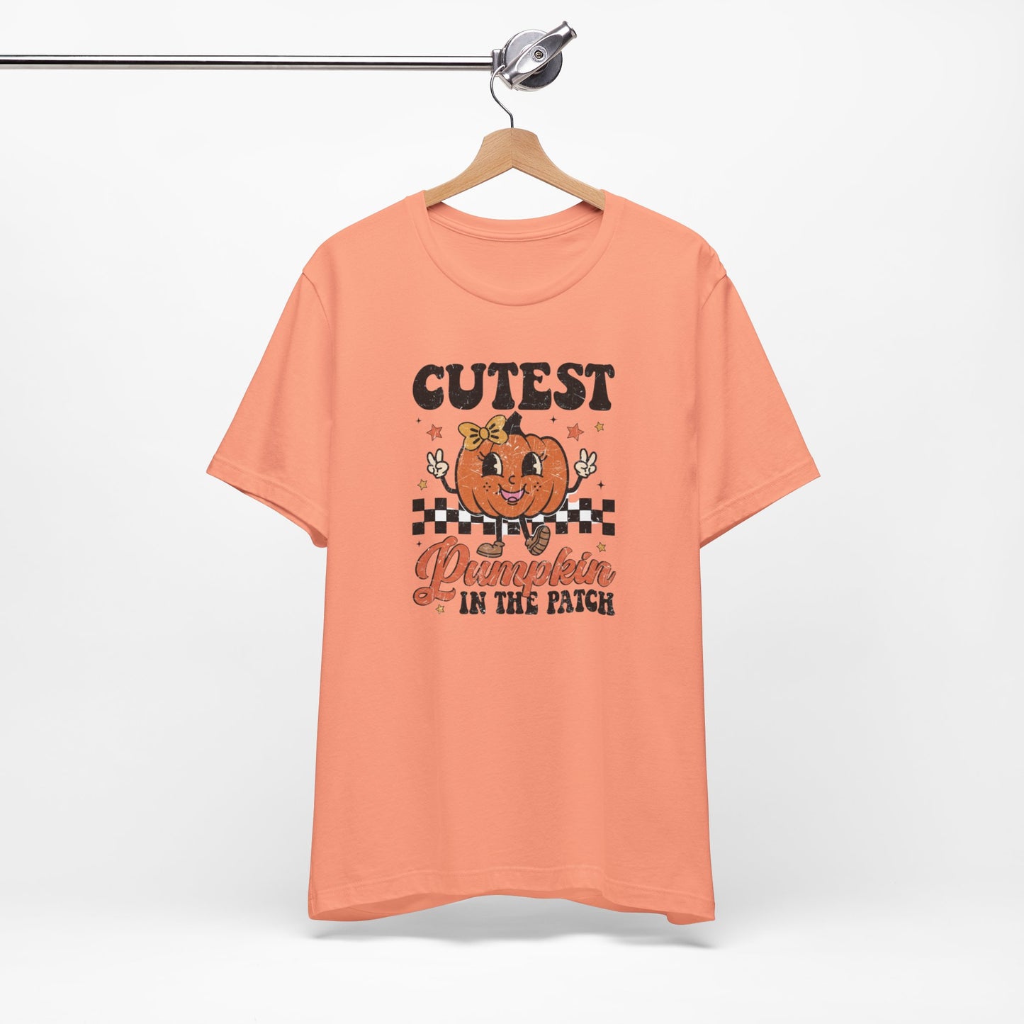 Cute Pumpkin Patch Tee - Fall Fashion, Halloween Shirt, Unisex Pumpkin Tee, Funny Graphic T-Shirt, Holiday Apparel