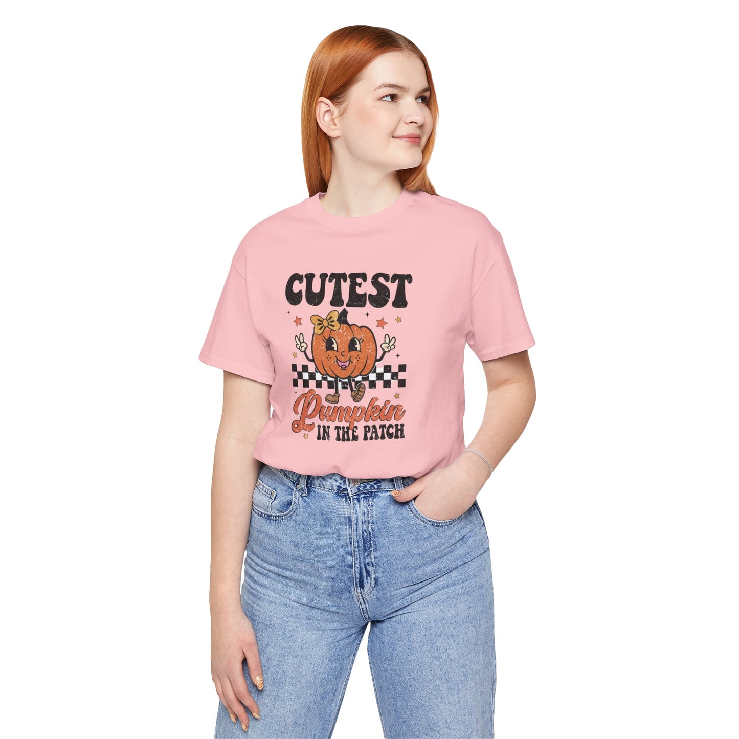 Cute Pumpkin Patch Tee - Fall Fashion, Halloween Shirt, Unisex Pumpkin Tee, Funny Graphic T-Shirt, Holiday Apparel