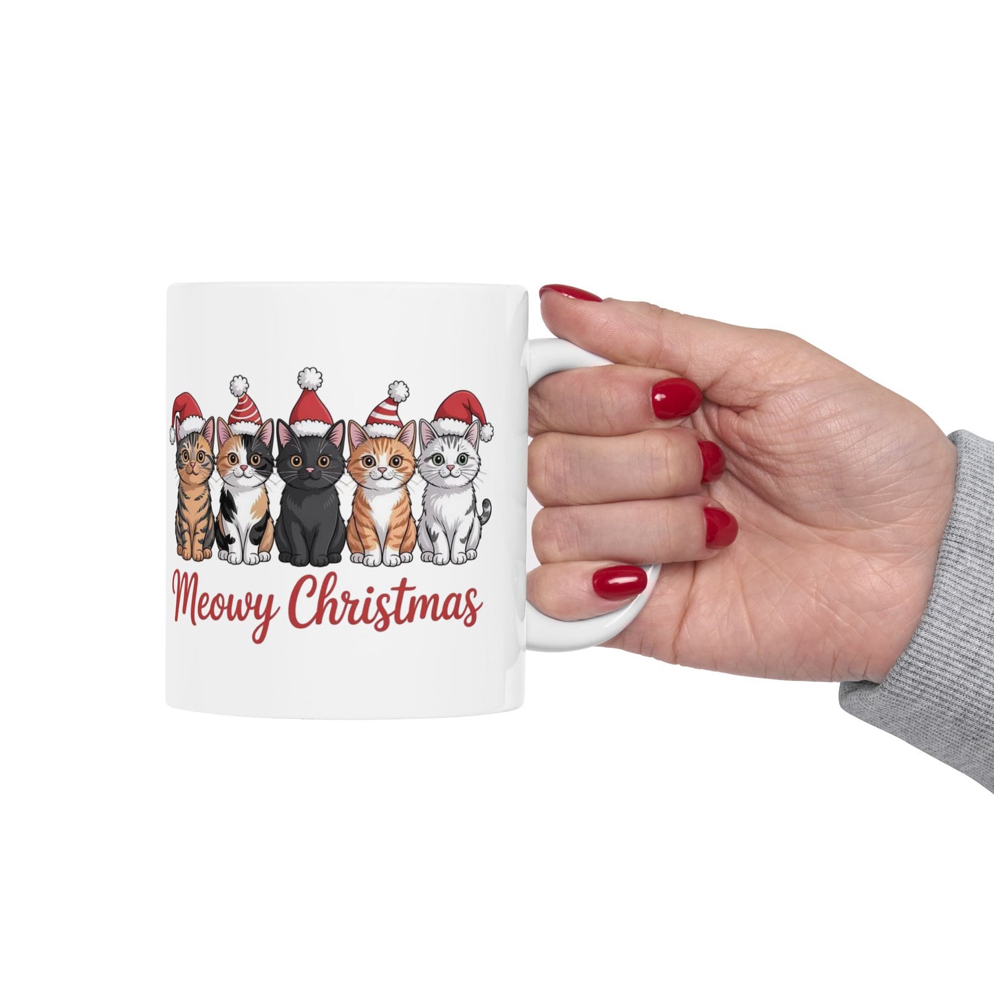 Christmas Cat Mug