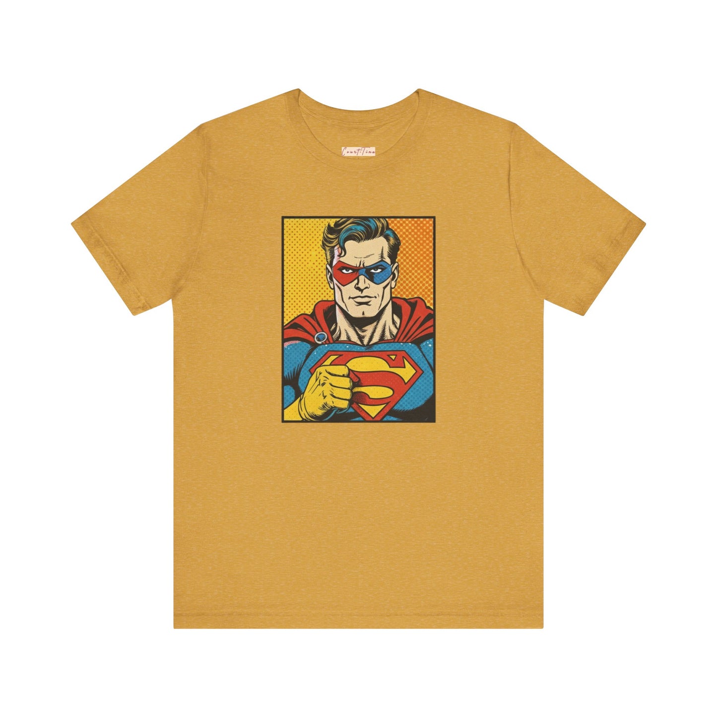 Retro Superhero Graphic Tee, Unisex T-Shirt, Fun Casual Wear, Comic Book Lover Gift, Birthday, Gift for Him/Her