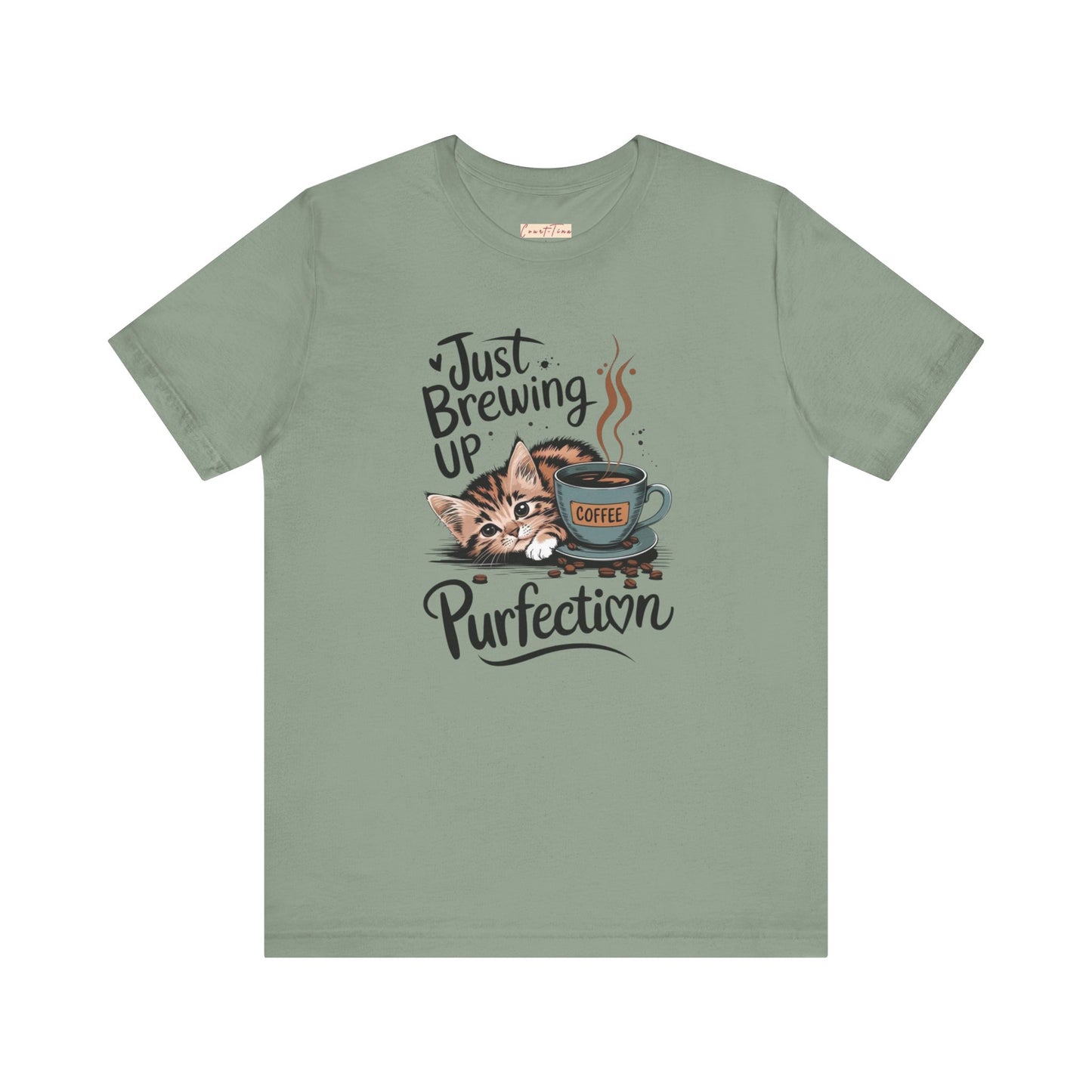 Cute Cat Coffee Tee