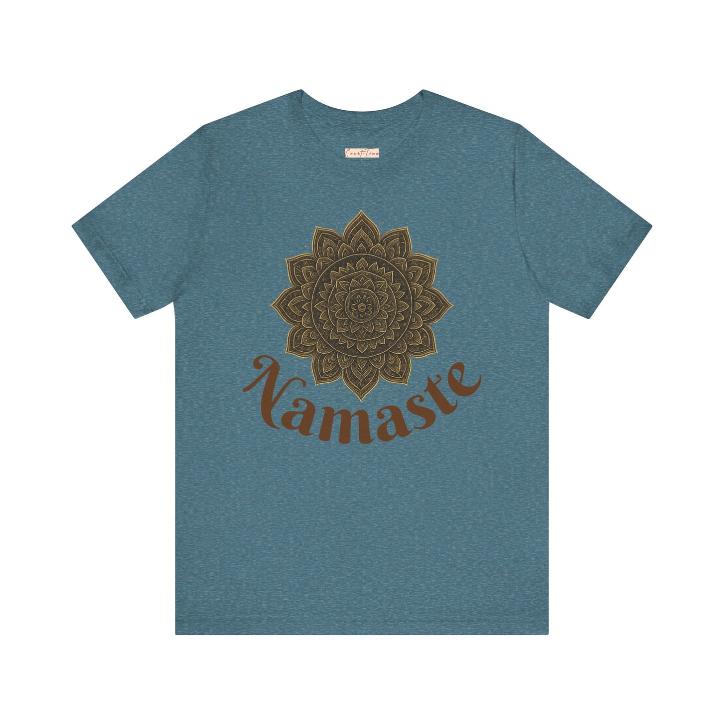 Bohemian Mandala Unisex Jersey Tee - Casual Wear, Graphic T-Shirt, Gift for Yoga Lovers, Spiritual Apparel, Everyday Comfort