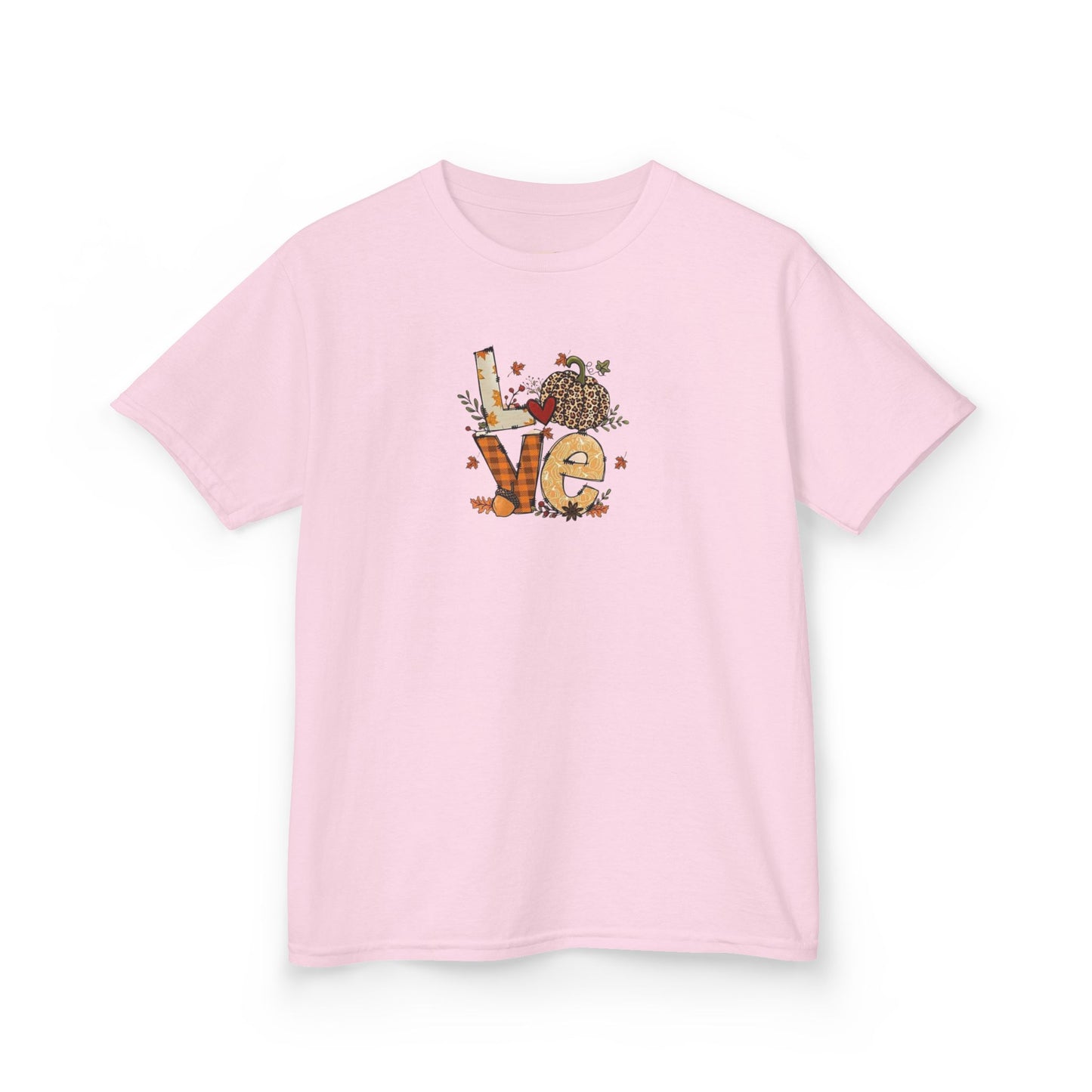 Kids Love Autumn Tee, Cute Kids T-Shirt, Animal Lovers Gift, Eco-Friendly Kids Shirt, Fun Kids Gift, Nature-Themed Apparel