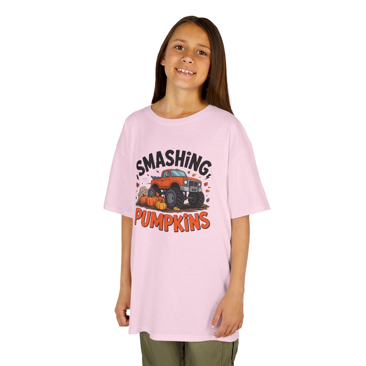 Smashing Pumpkins Kids Tee for Halloween Fun, Youth Autumn Shirt, Pumpkin Patch Tee, Fall Festival Apparel, Trick or Treat Top