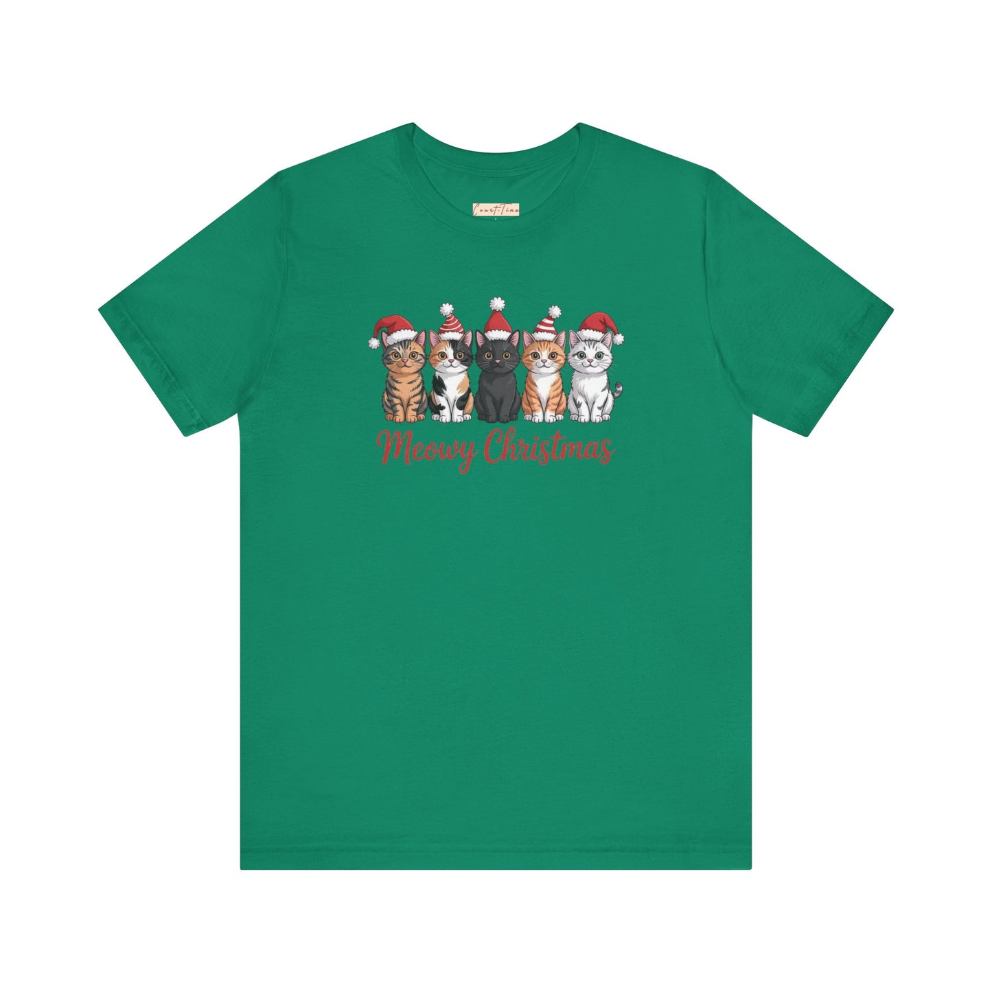 Meowy Christmas Cat T-Shirt