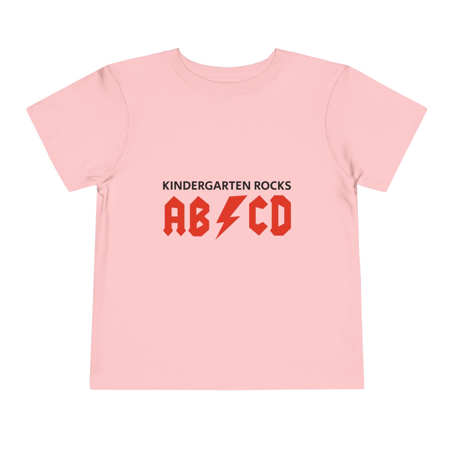 Cool Kindergarten Rocks Toddler Tee | Kid's Shirt for School, Birthday Gift, Playtime, Summer Fun