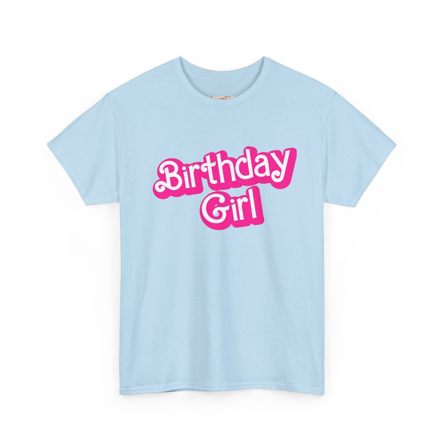 Birthday Girl Unisex Heavy Cotton Tee, Fun Party Tee, Birthday Celebration Shirt, Gift for Birthday Girl, Lounge Wear, Trendy Casual Top