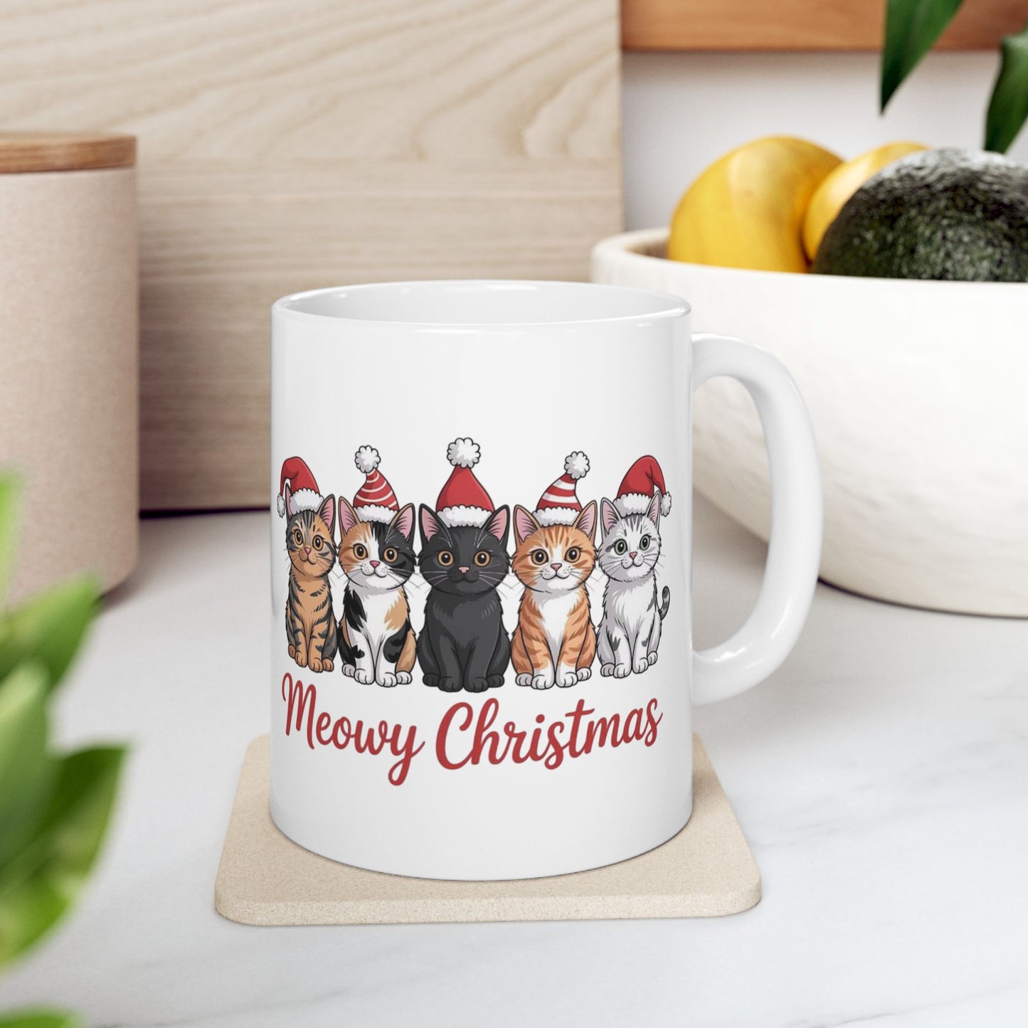 Christmas Cat Mug