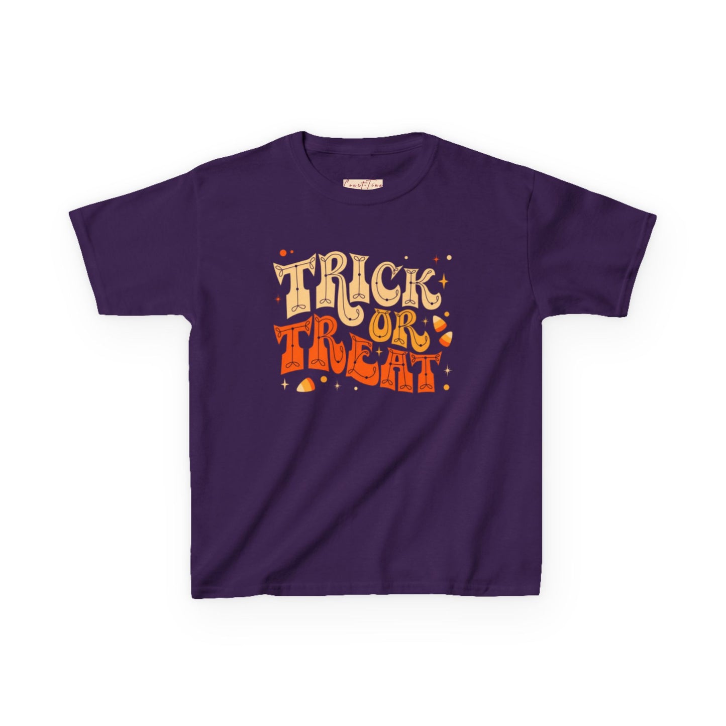 Kids Halloween Tee, Trick or Treat T-Shirt, Halloween Costume Shirt, Spooky Kids Apparel, Fall Festivity Tee